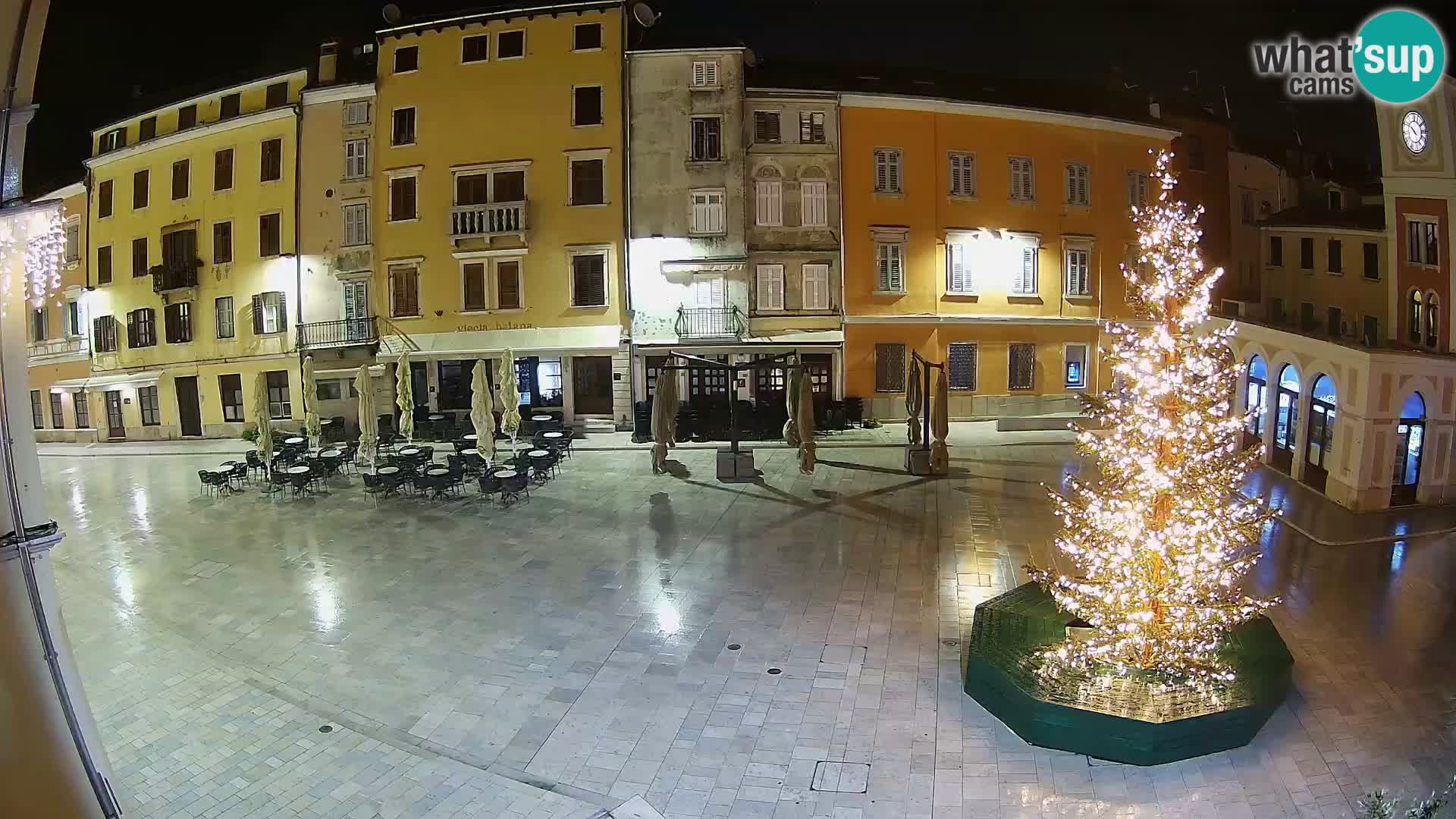 Webcam Rovinj Zentrum – Hauptplatz in Echtzeit