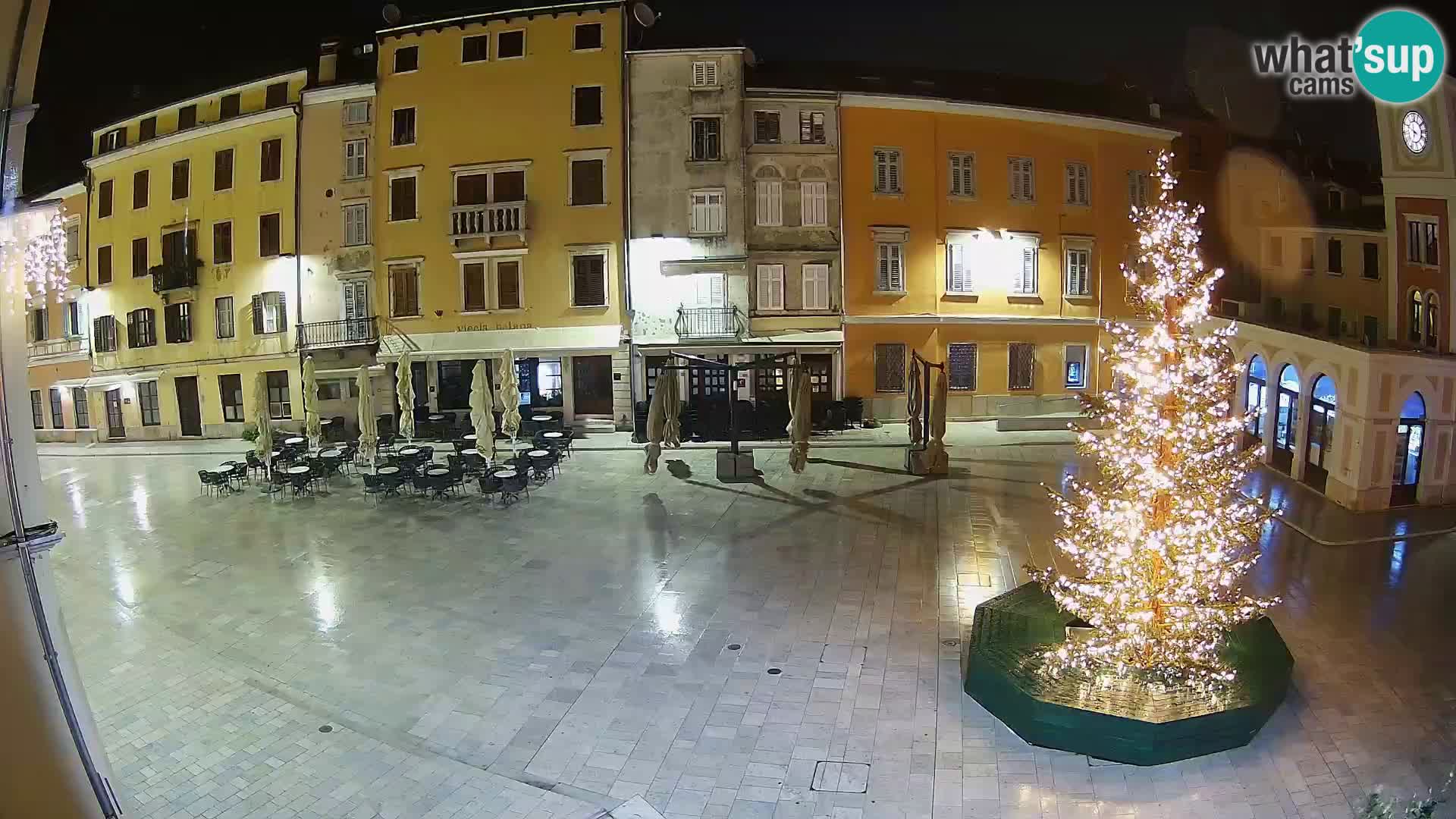 Webcam Rovinj Center – Plaza Principal