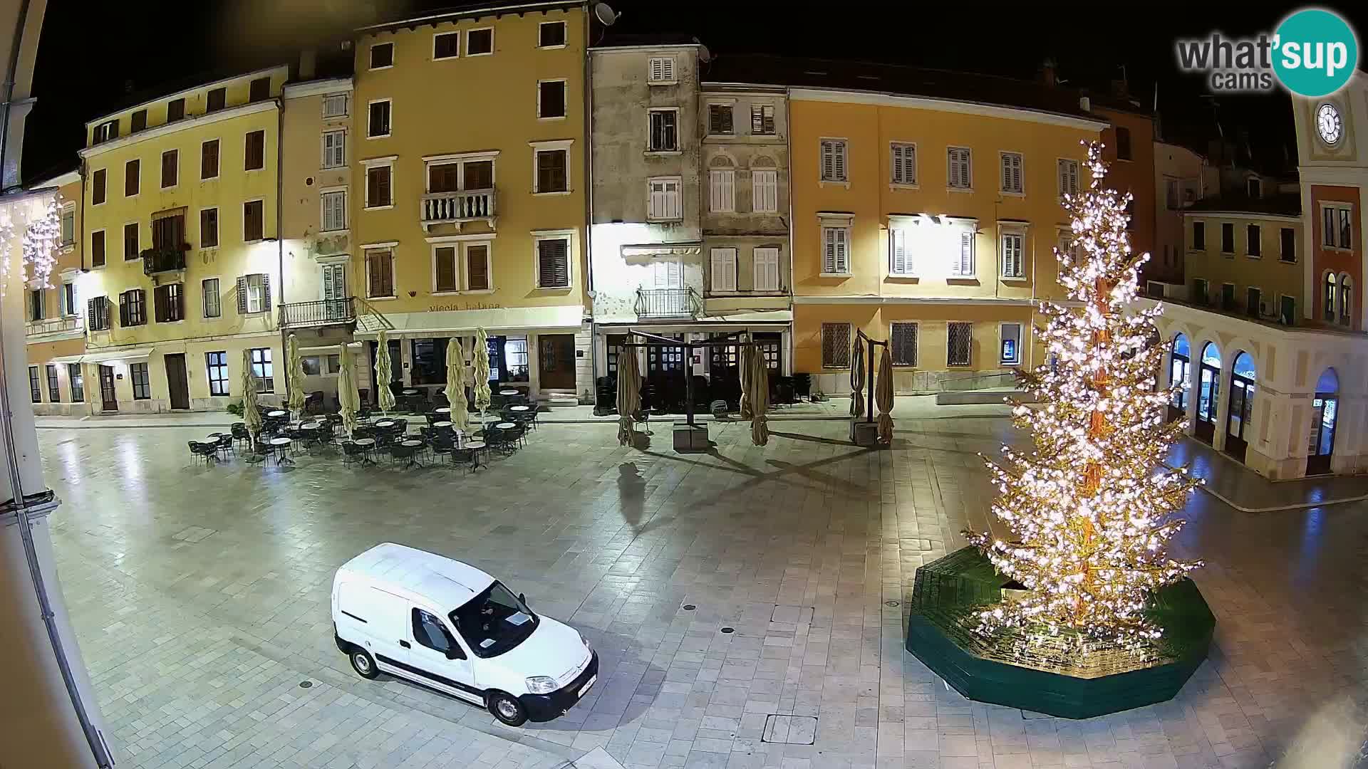 Webcam Rovinj Zentrum – Hauptplatz in Echtzeit