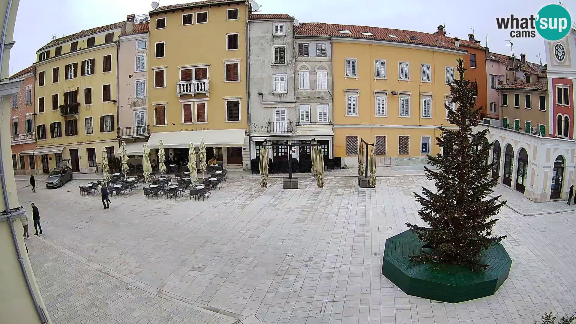 Webcam Rovinj Centre – Place Principale