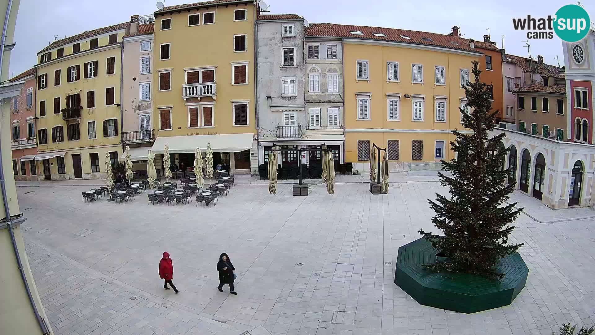 Webcam Rovinj Centre – Place Principale