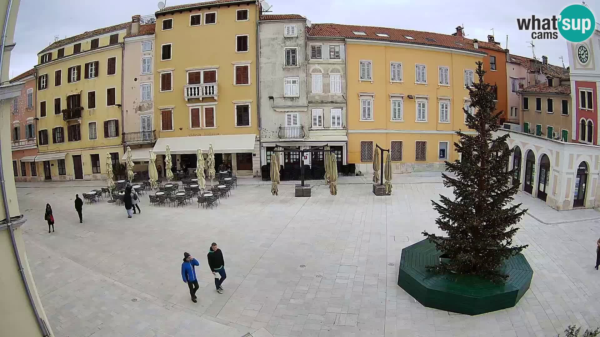 Webcam Rovinj Centre – Place Principale