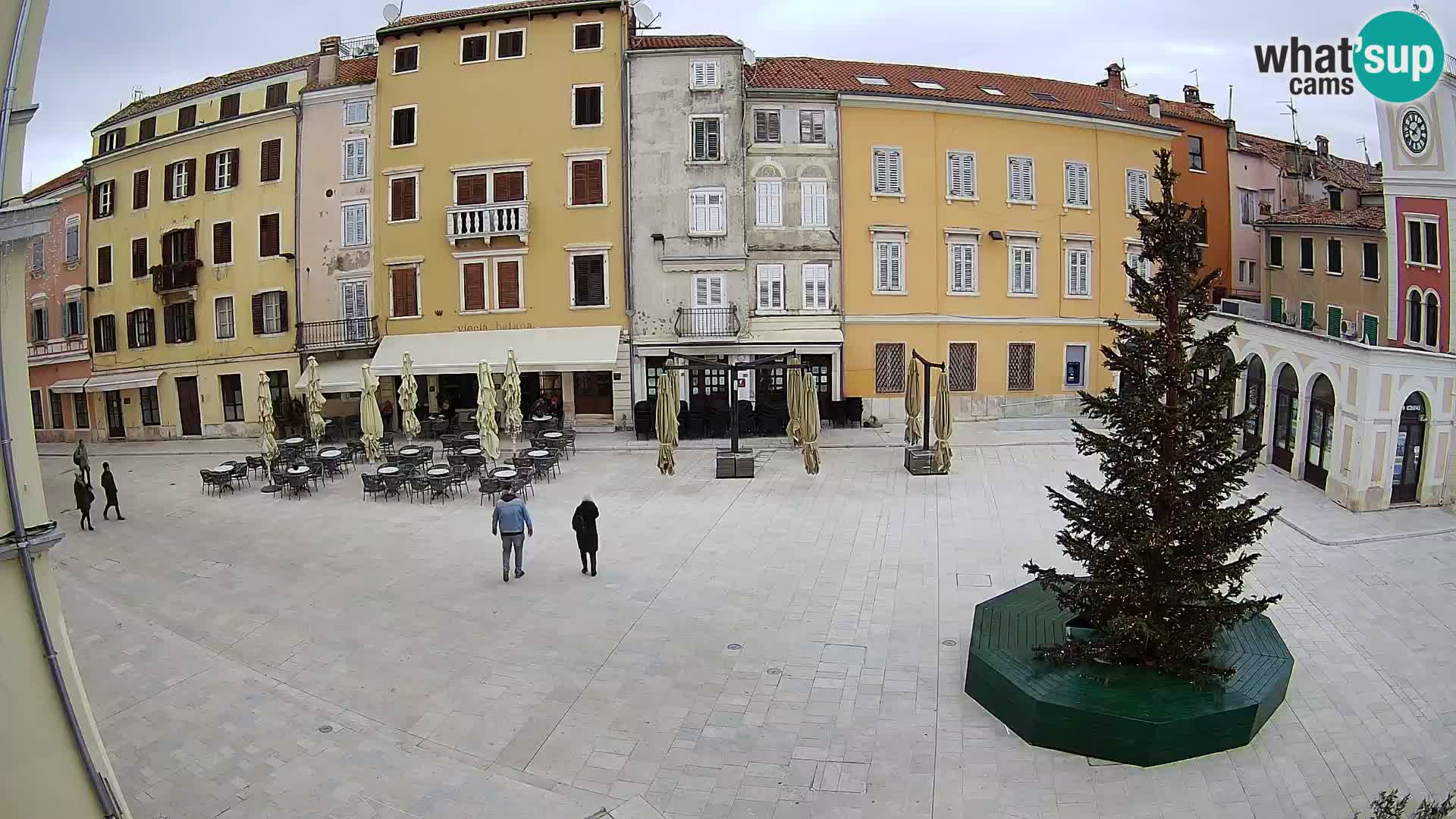 Webcam Rovinj Centre – Place Principale