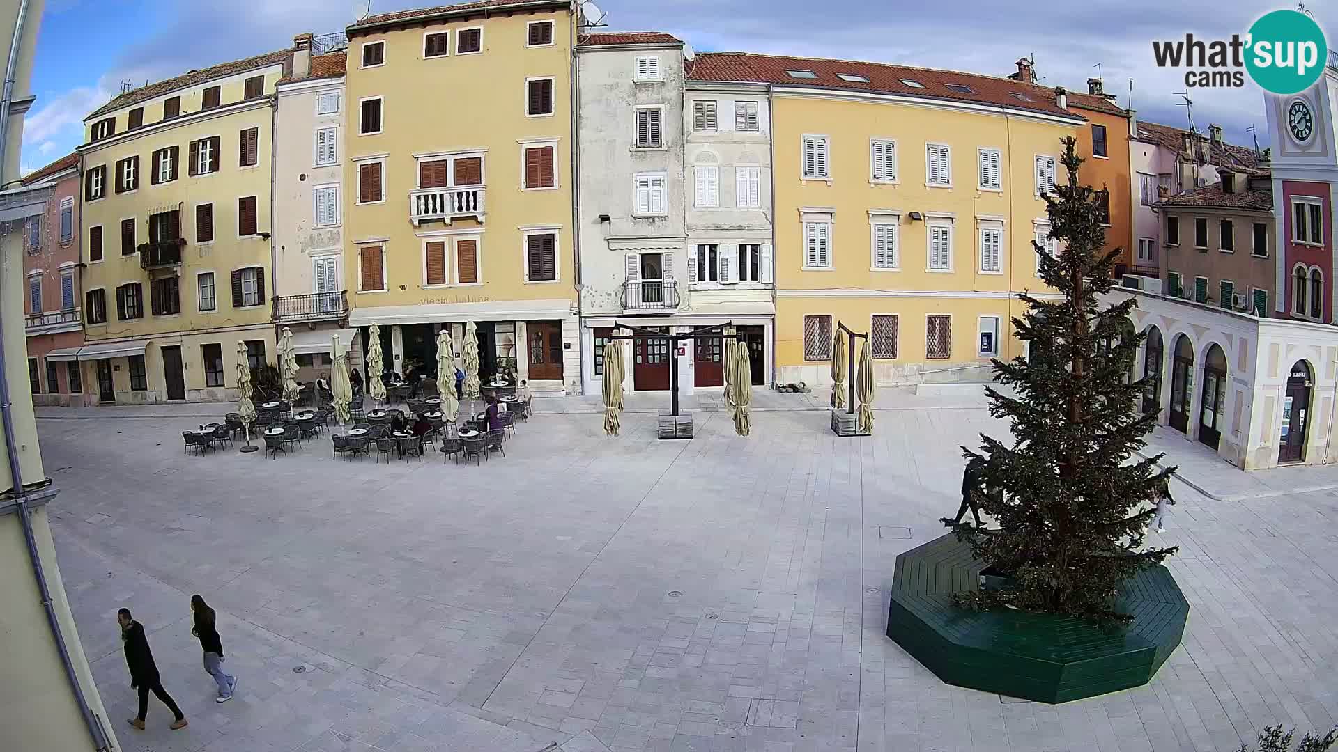 Webcam Rovinj Center – Plaza Principal