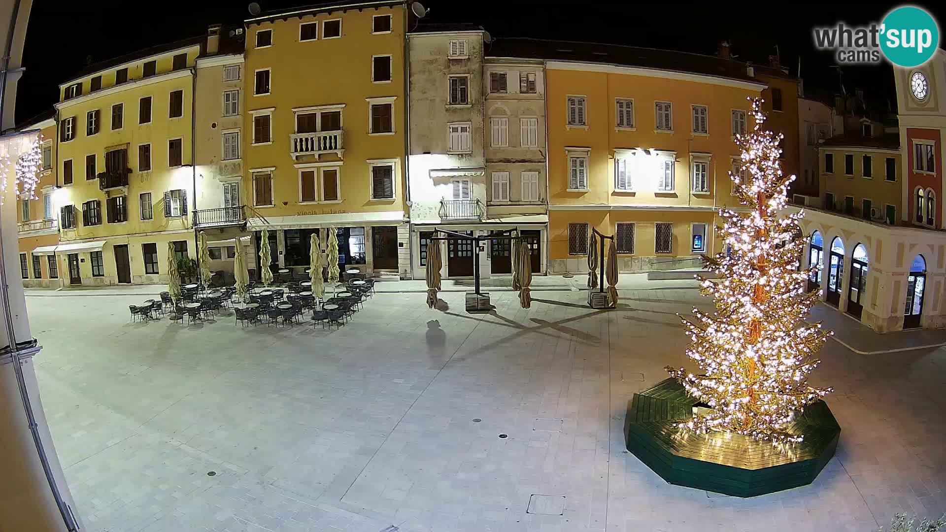 Webcam Rovinj Zentrum – Hauptplatz in Echtzeit