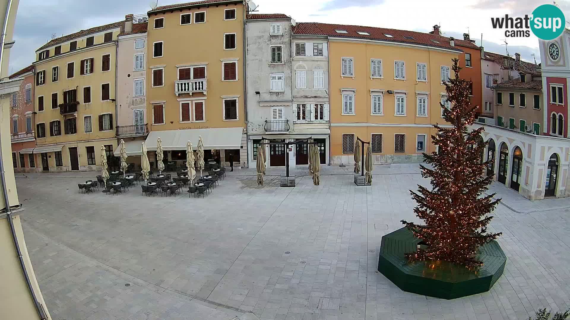 Webcam Rovinj Centre – Place Principale