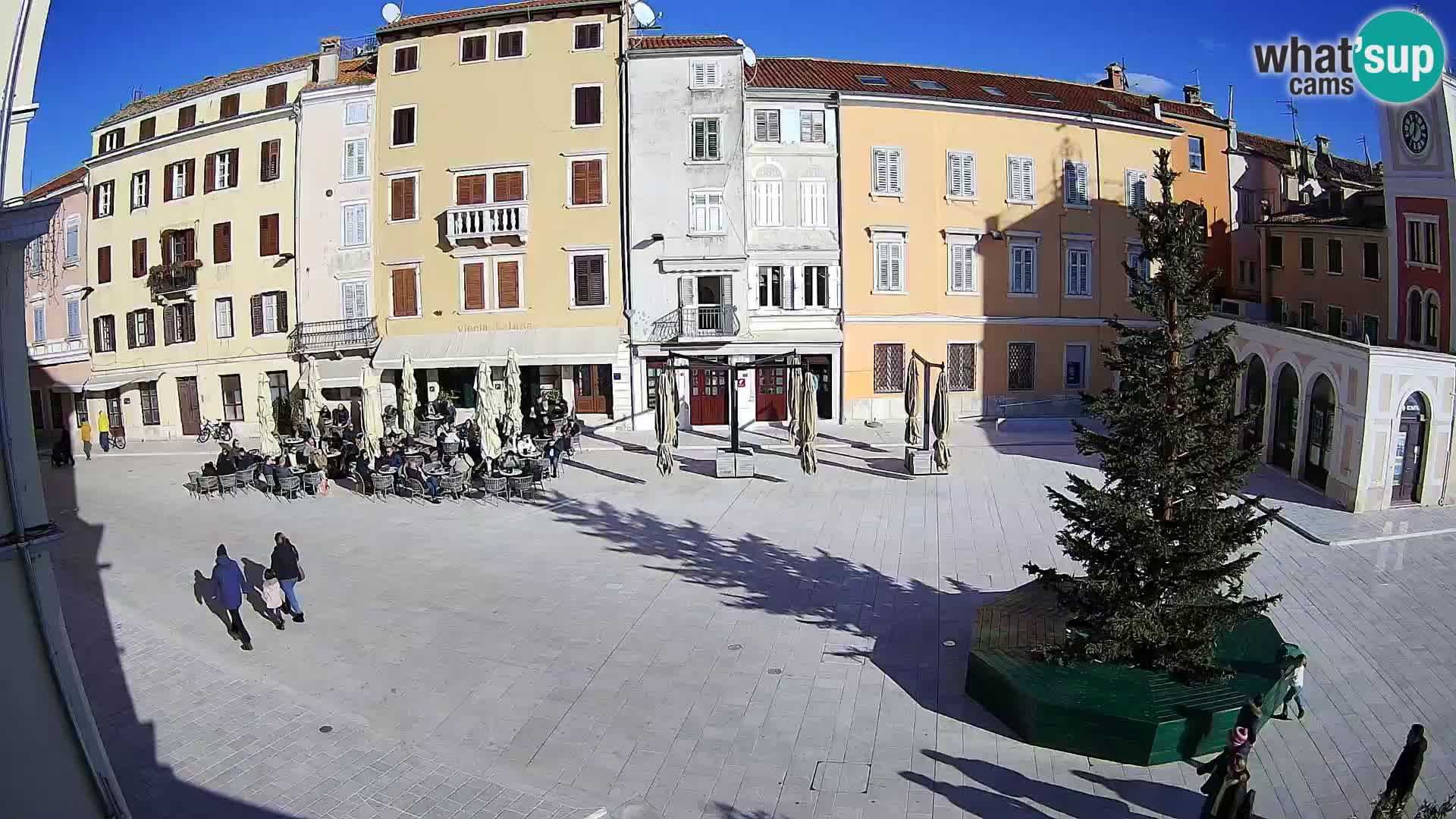 Webcam Rovigno Centro – Piazza Centrale