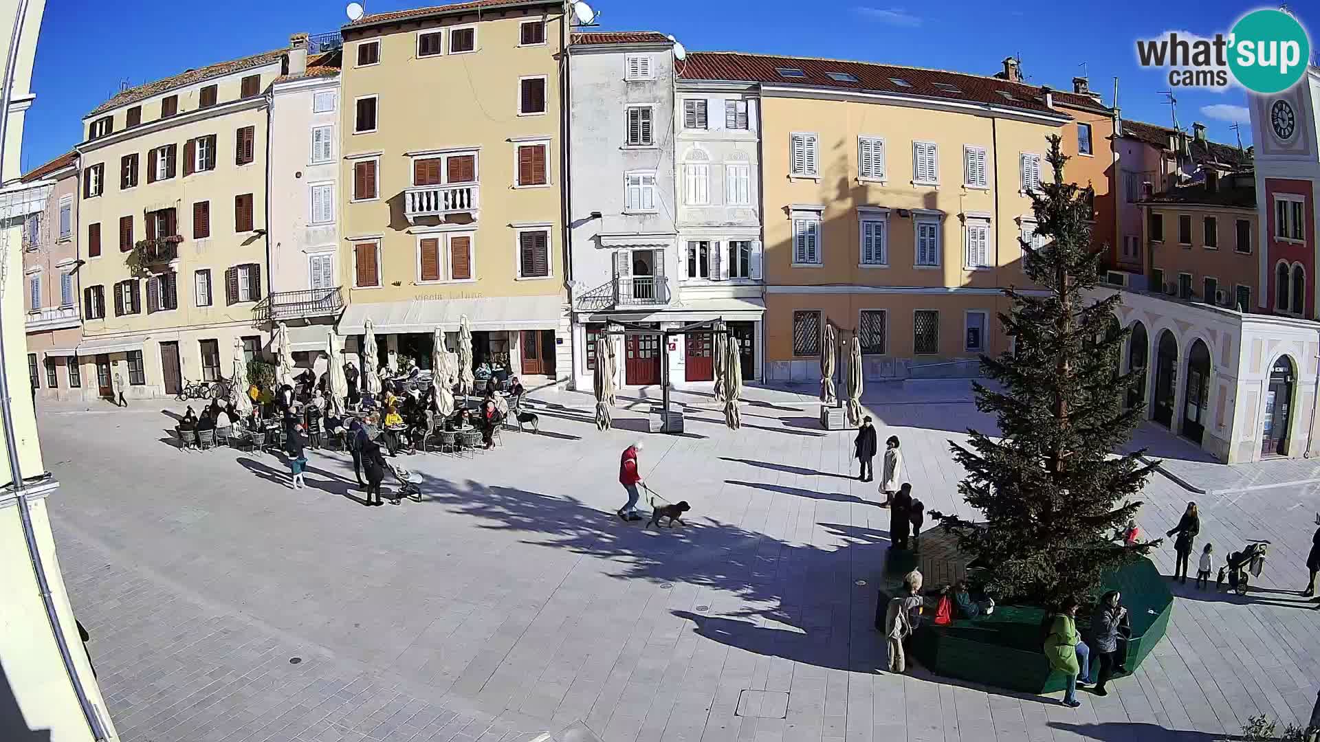 Spletna kamera Rovinj Center – Glavni trg