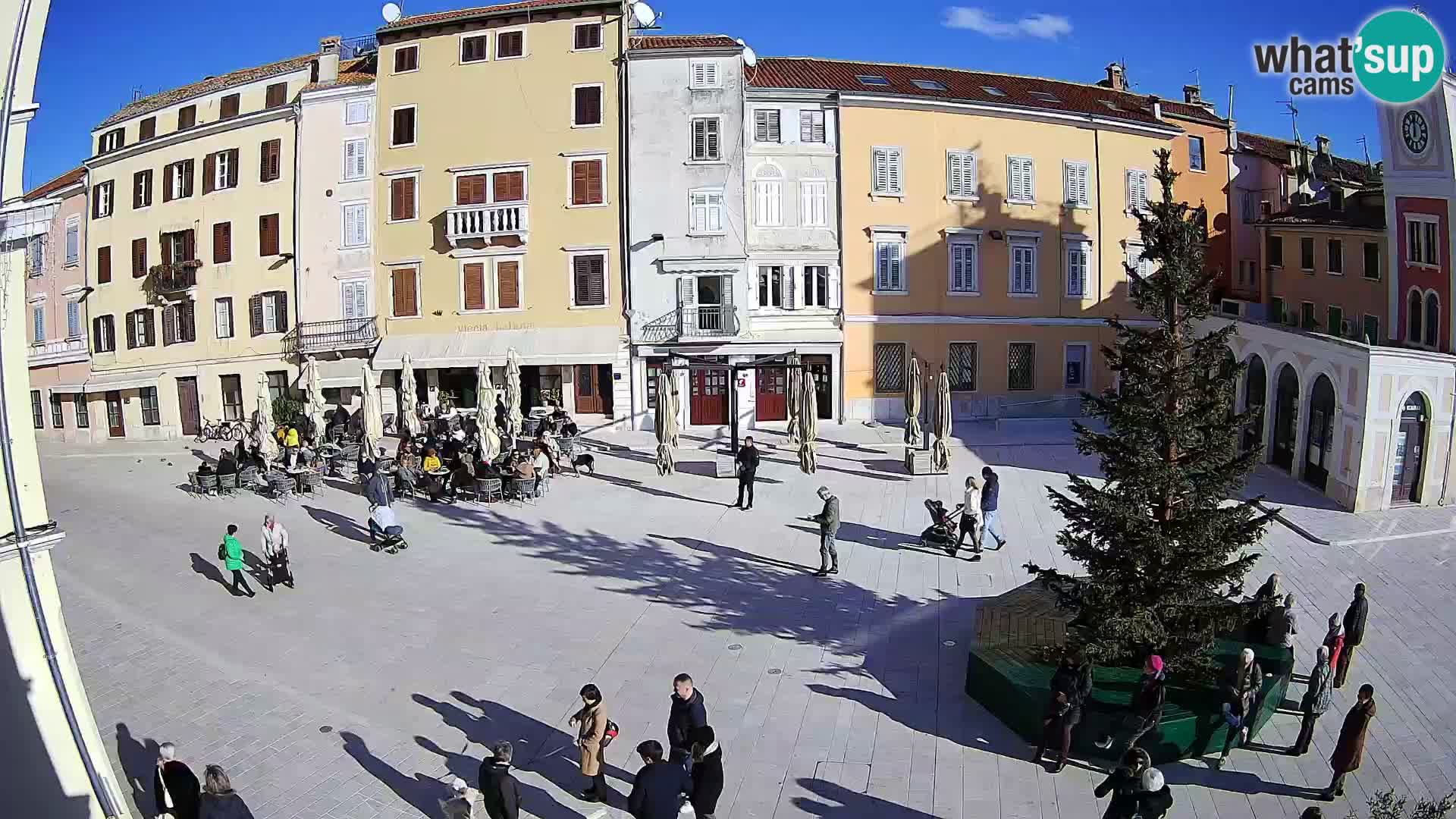 Webcam Rovigno Centro – Piazza Centrale