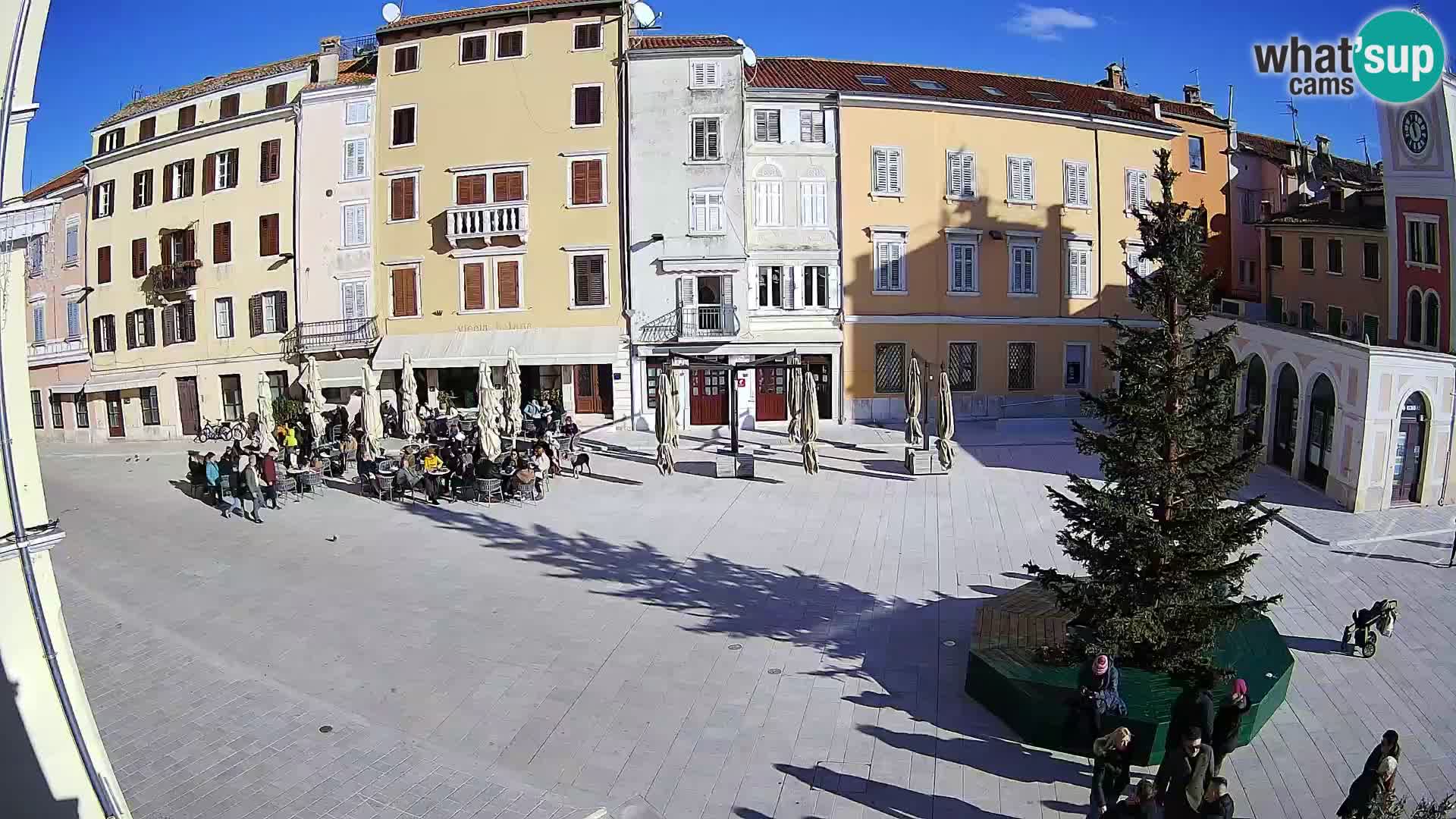 Webcam Rovigno Centro – Piazza Centrale