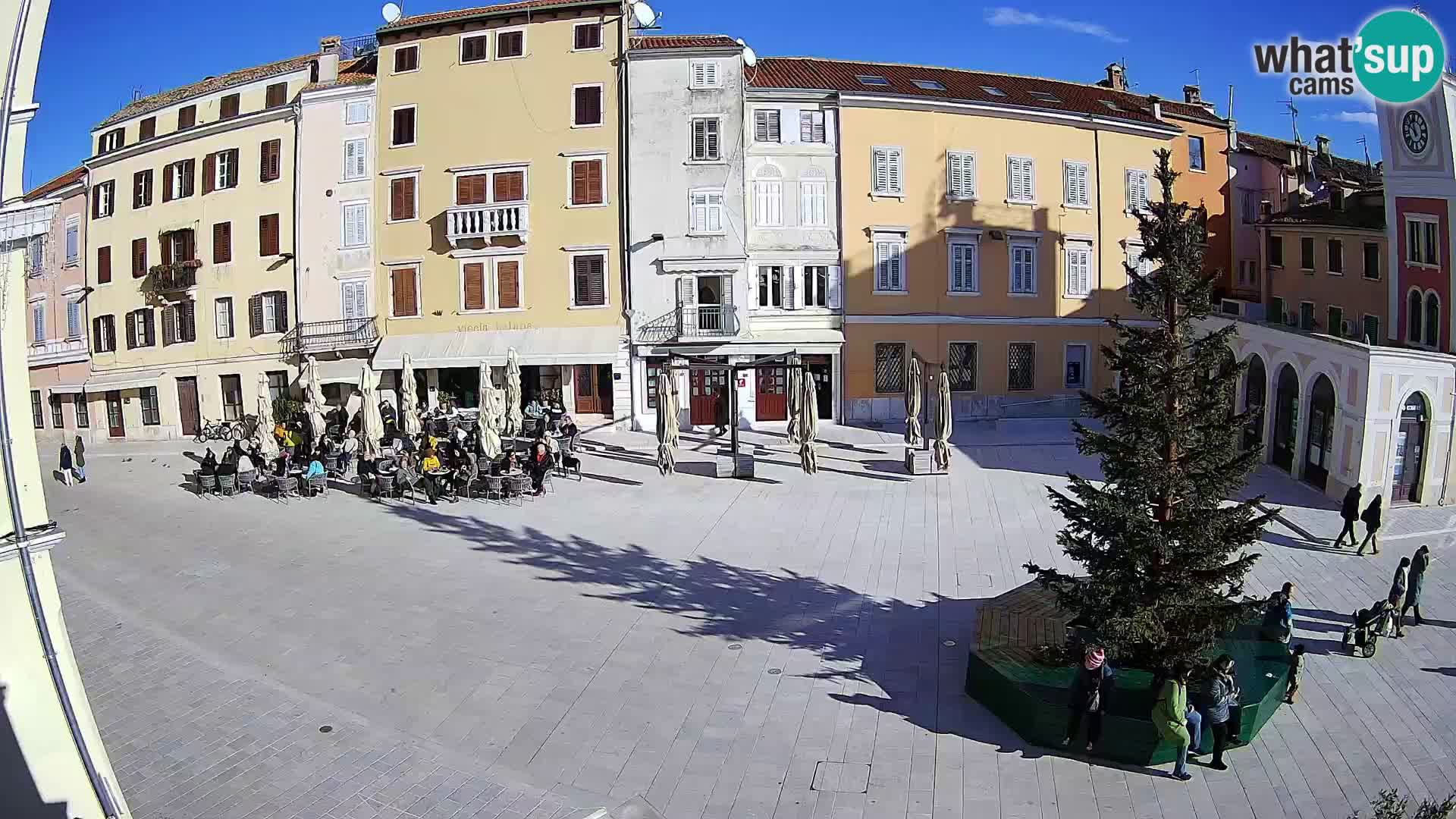 Webcam Rovigno Centro – Piazza Centrale