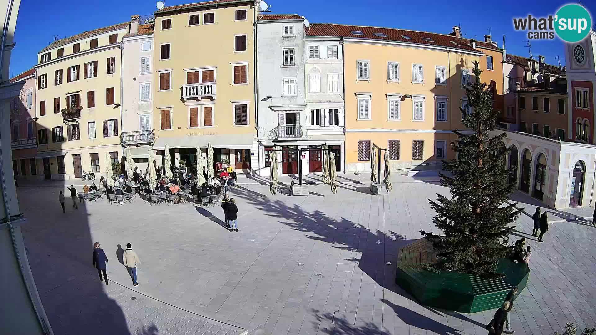 Rovinj Center Webcam – Main Square