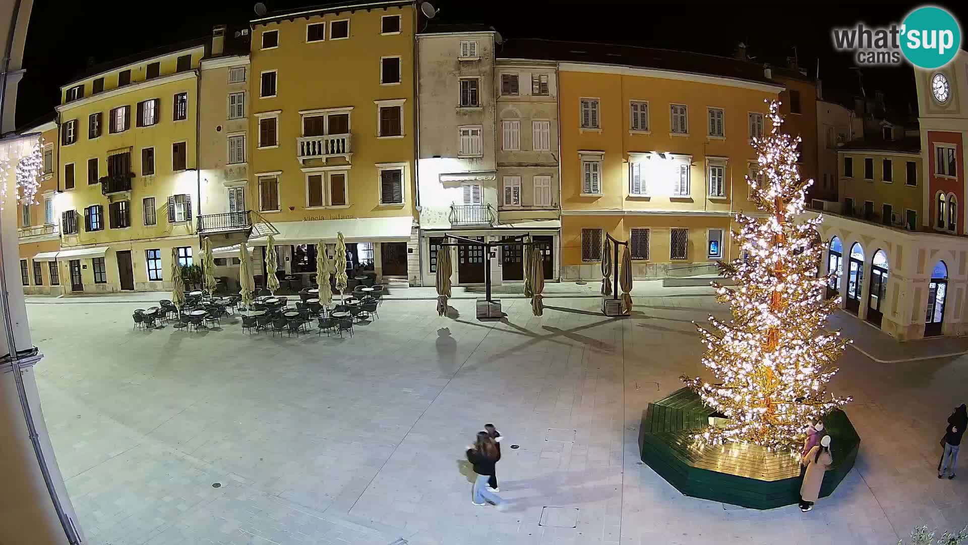 Webcam Rovinj Zentrum – Hauptplatz in Echtzeit