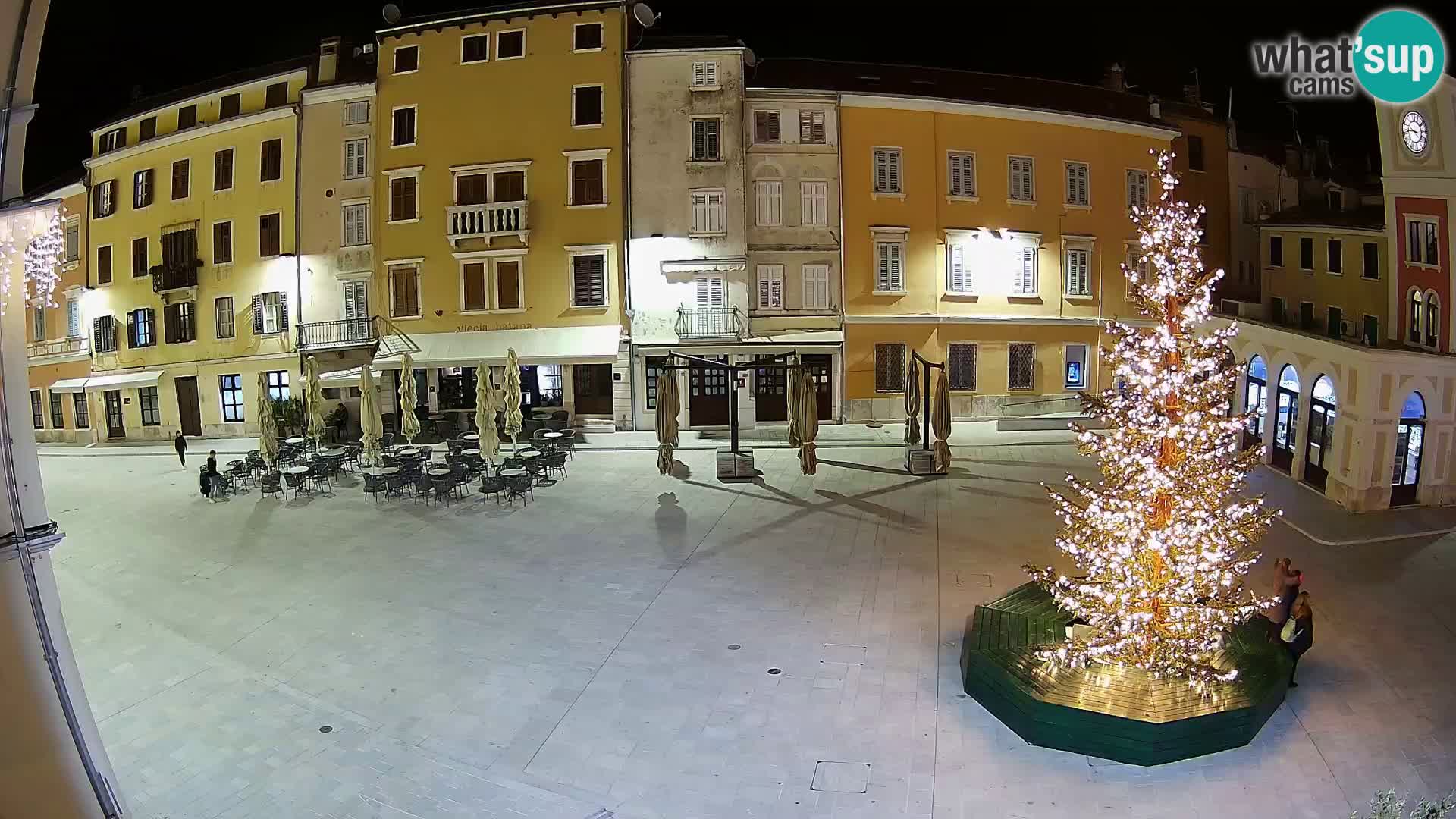 Webcam Rovinj Zentrum – Hauptplatz in Echtzeit