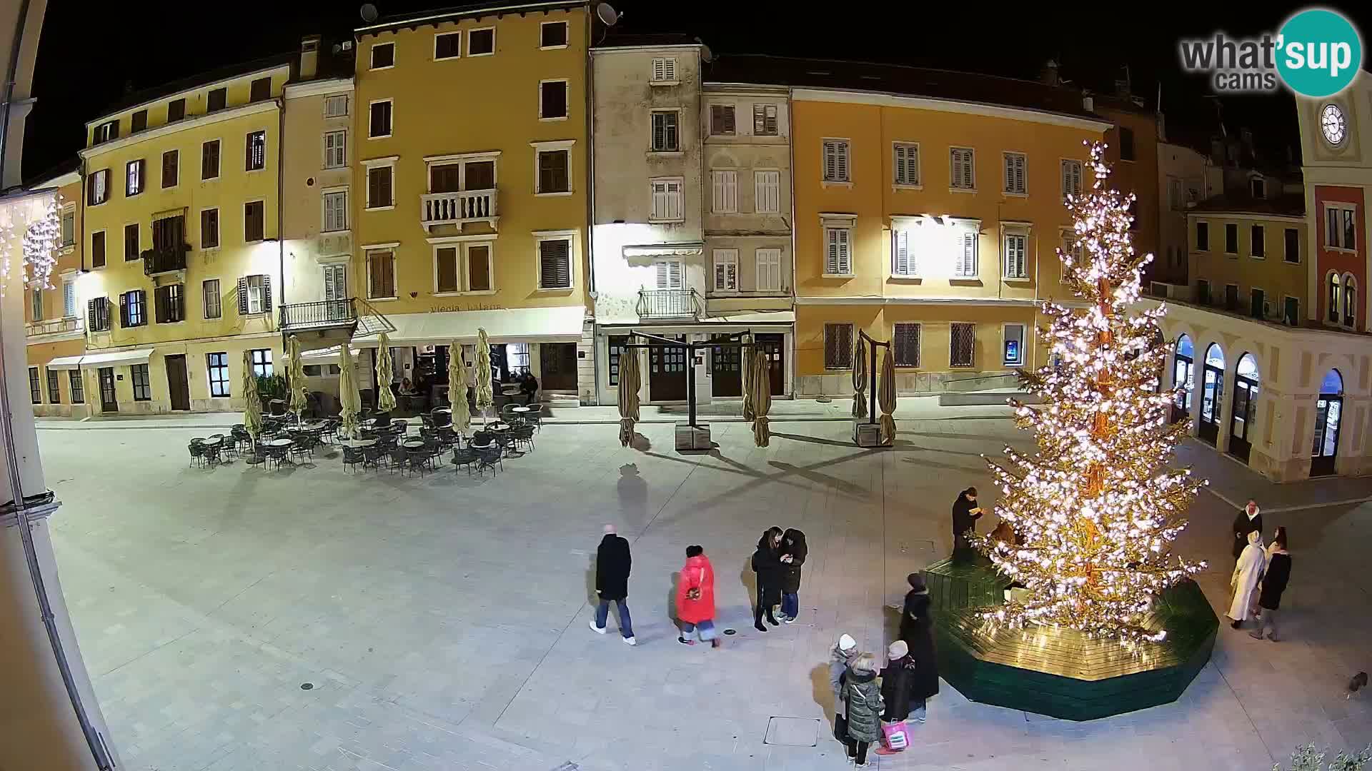 Webcam Rovinj Zentrum – Hauptplatz in Echtzeit