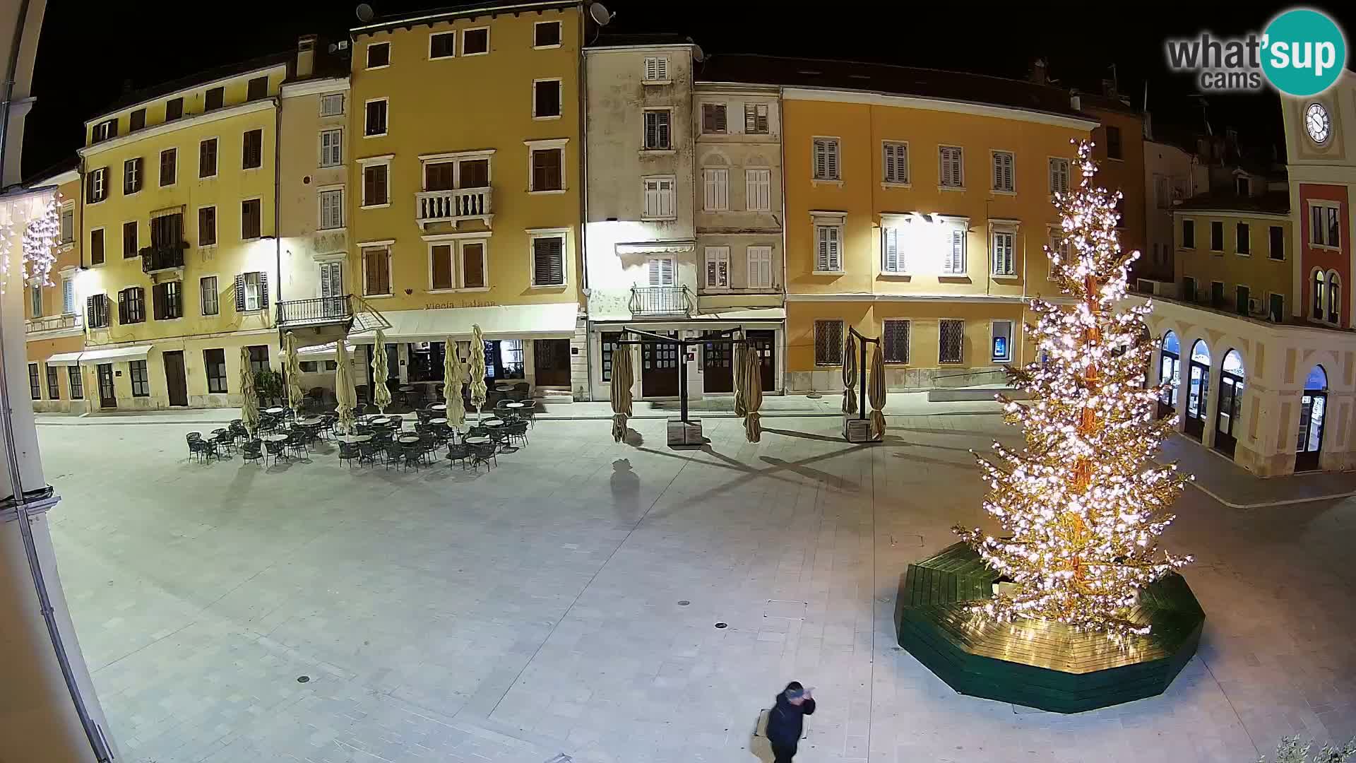 Webcam Rovinj Zentrum – Hauptplatz in Echtzeit