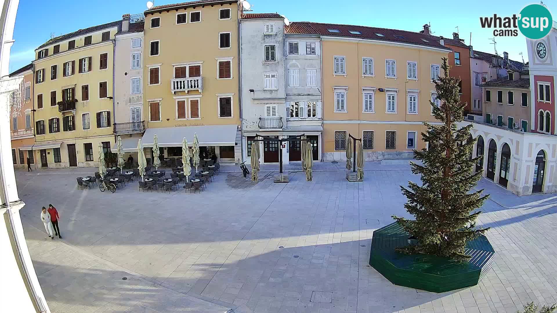 Webcam Rovinj Center – Plaza Principal