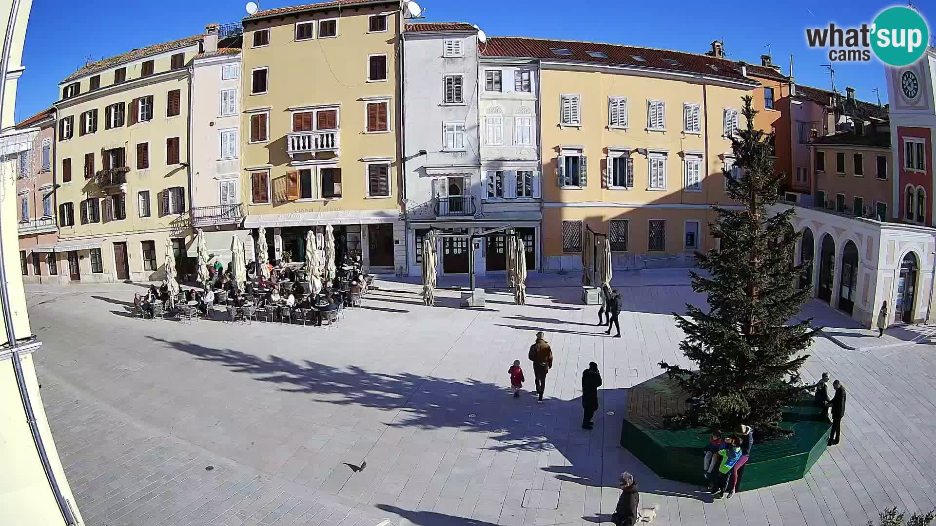 Rovinj Center Webcam – Main Square