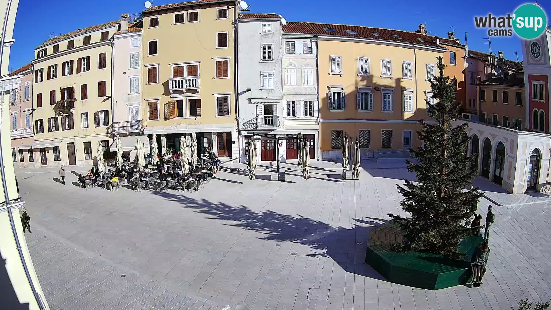 Rovinj Center Webcam – Main Square