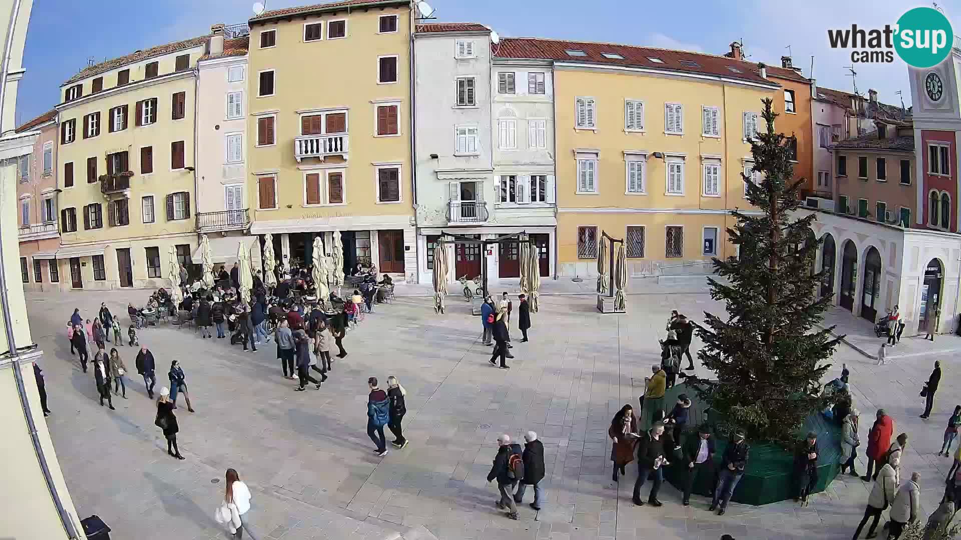 Webcam Rovinj Centre – Place Principale