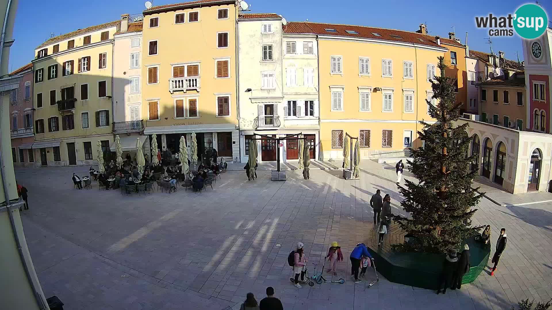 Webcam Rovinj Center – Plaza Principal