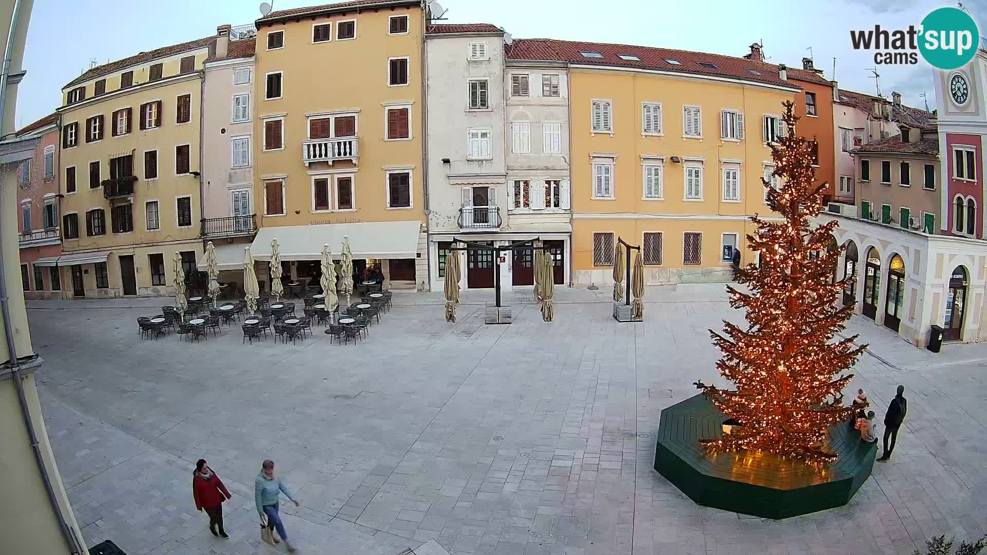 Webcam Rovinj Centre – Place Principale