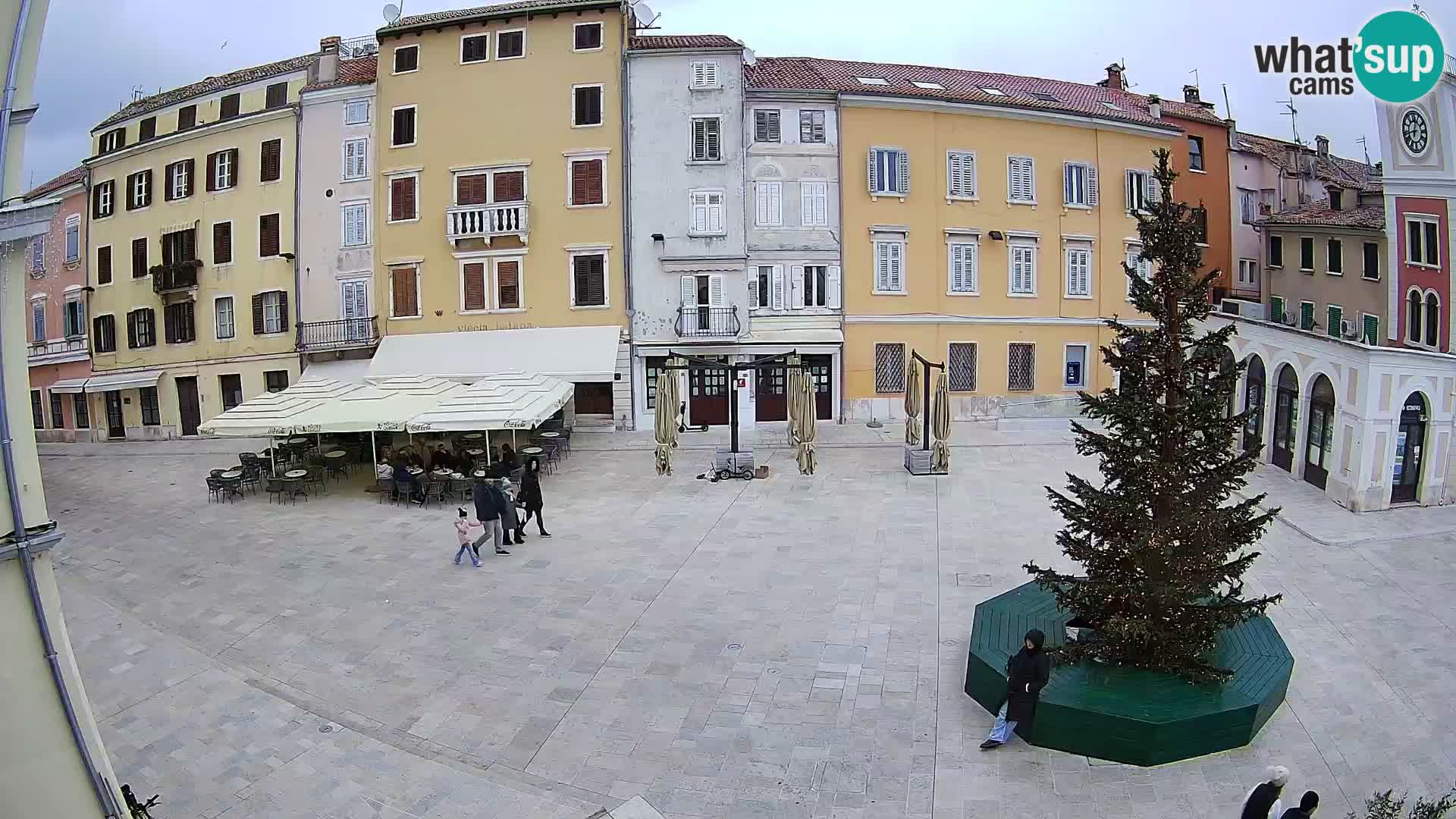 Webcam Rovinj Centar – glavni trg