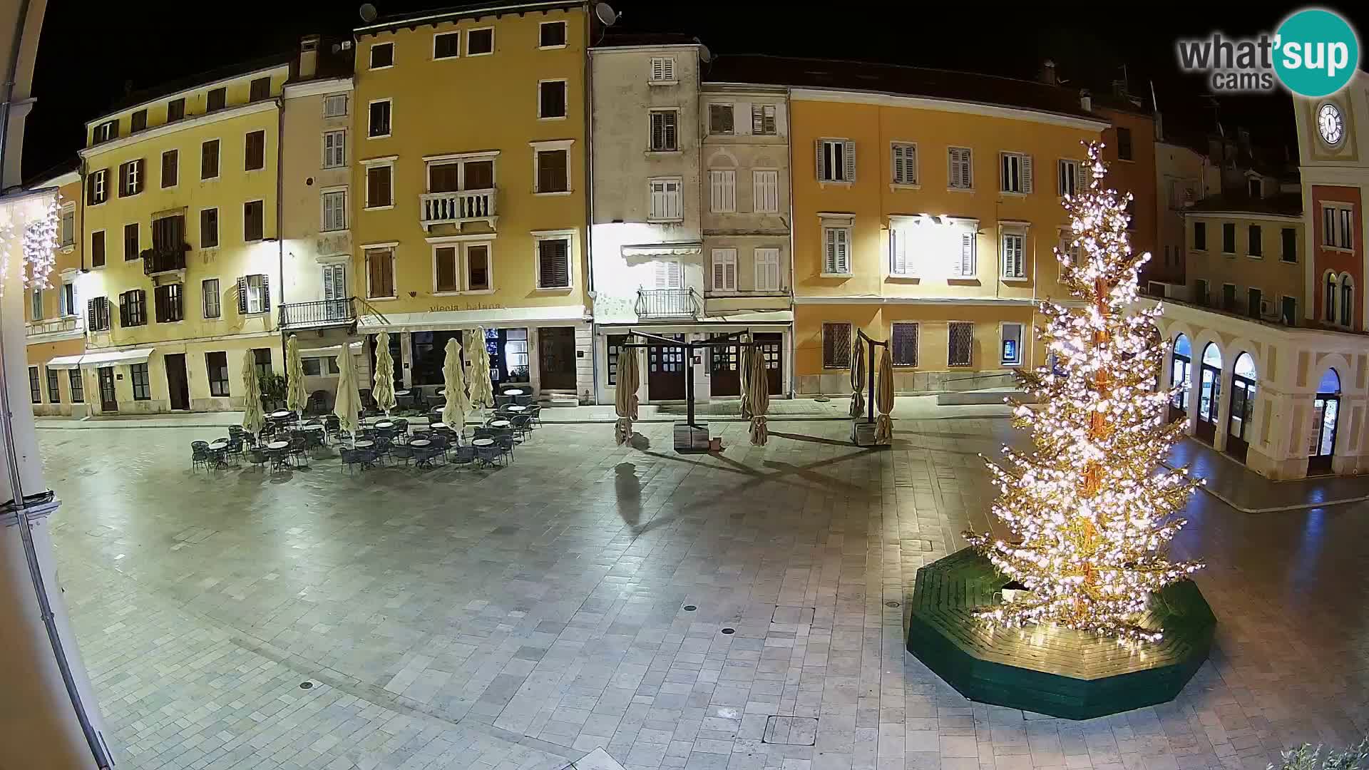 Webcam Rovinj Center – Plaza Principal