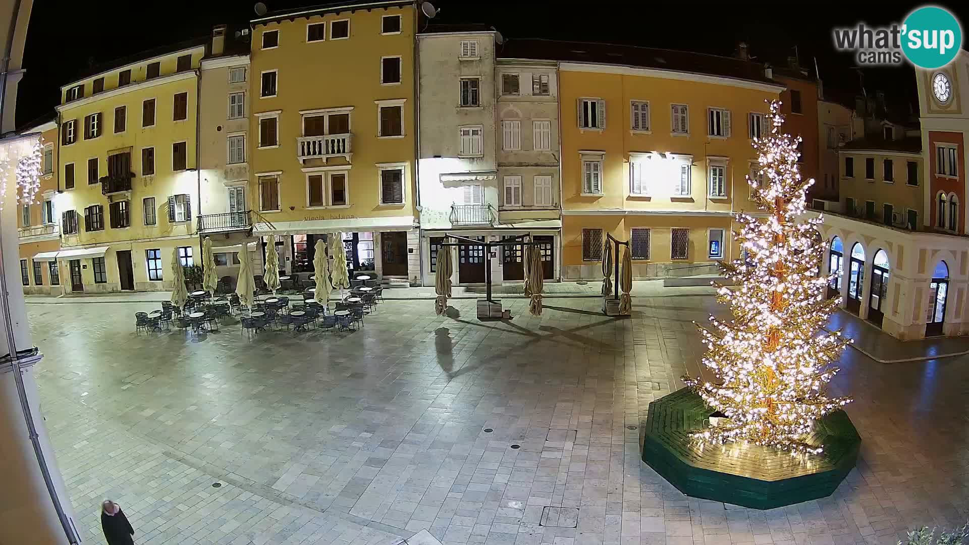 Webcam Rovinj Zentrum – Hauptplatz in Echtzeit