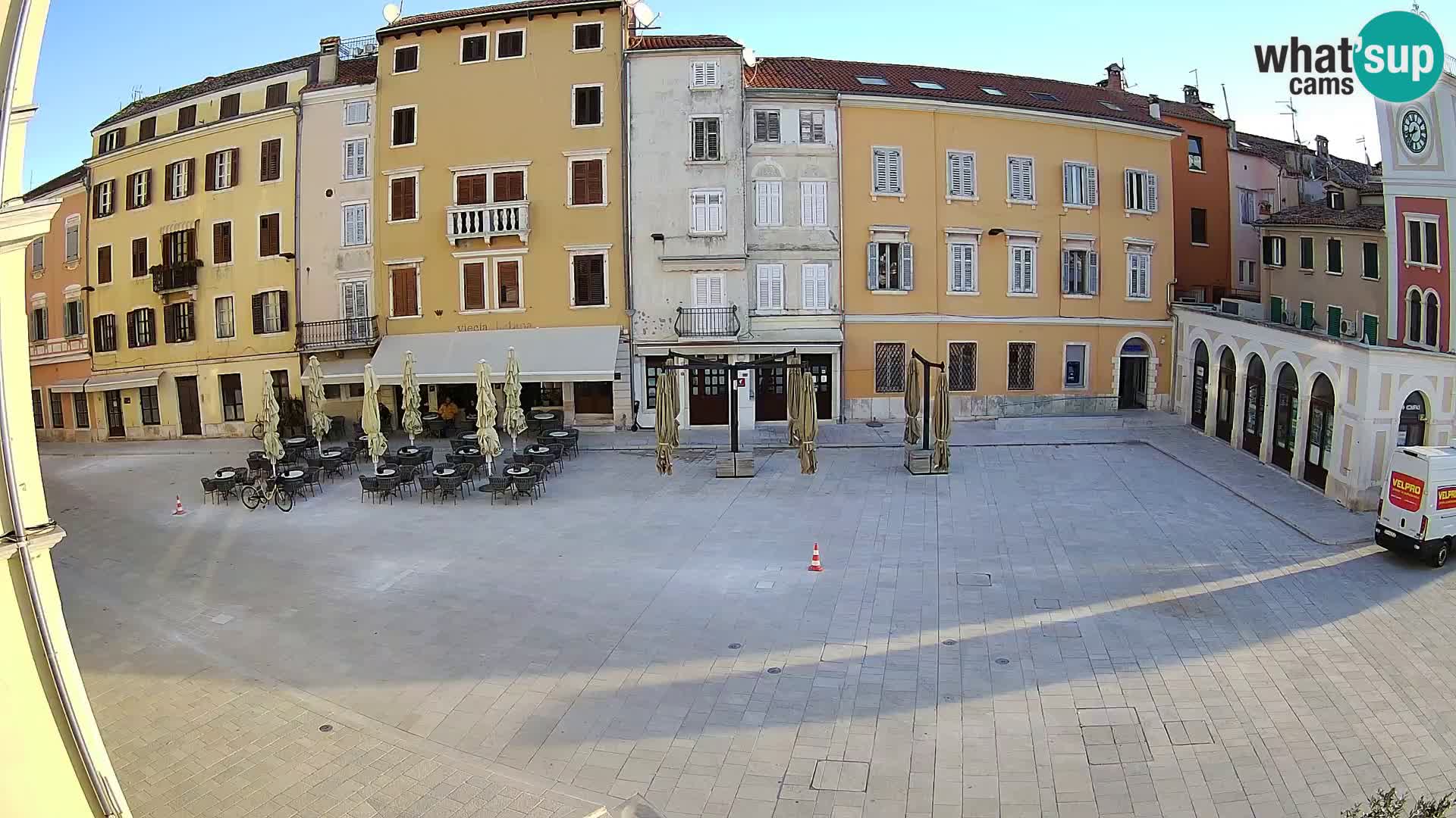 Rovinj Center Webcam – Main Square