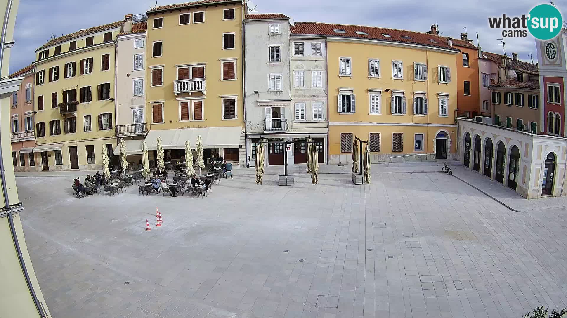 Rovinj Center Webcam – Main Square