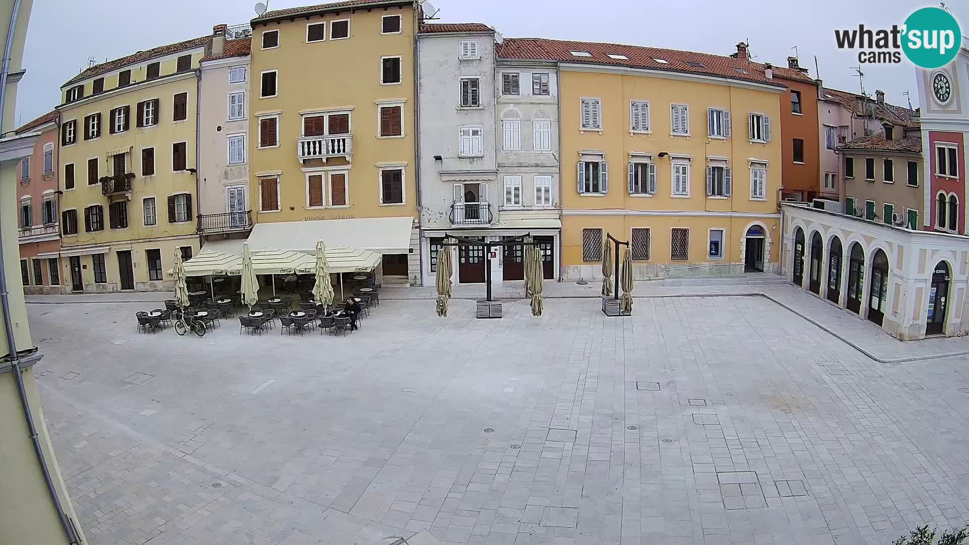 Webcam Rovinj Center – Plaza Principal