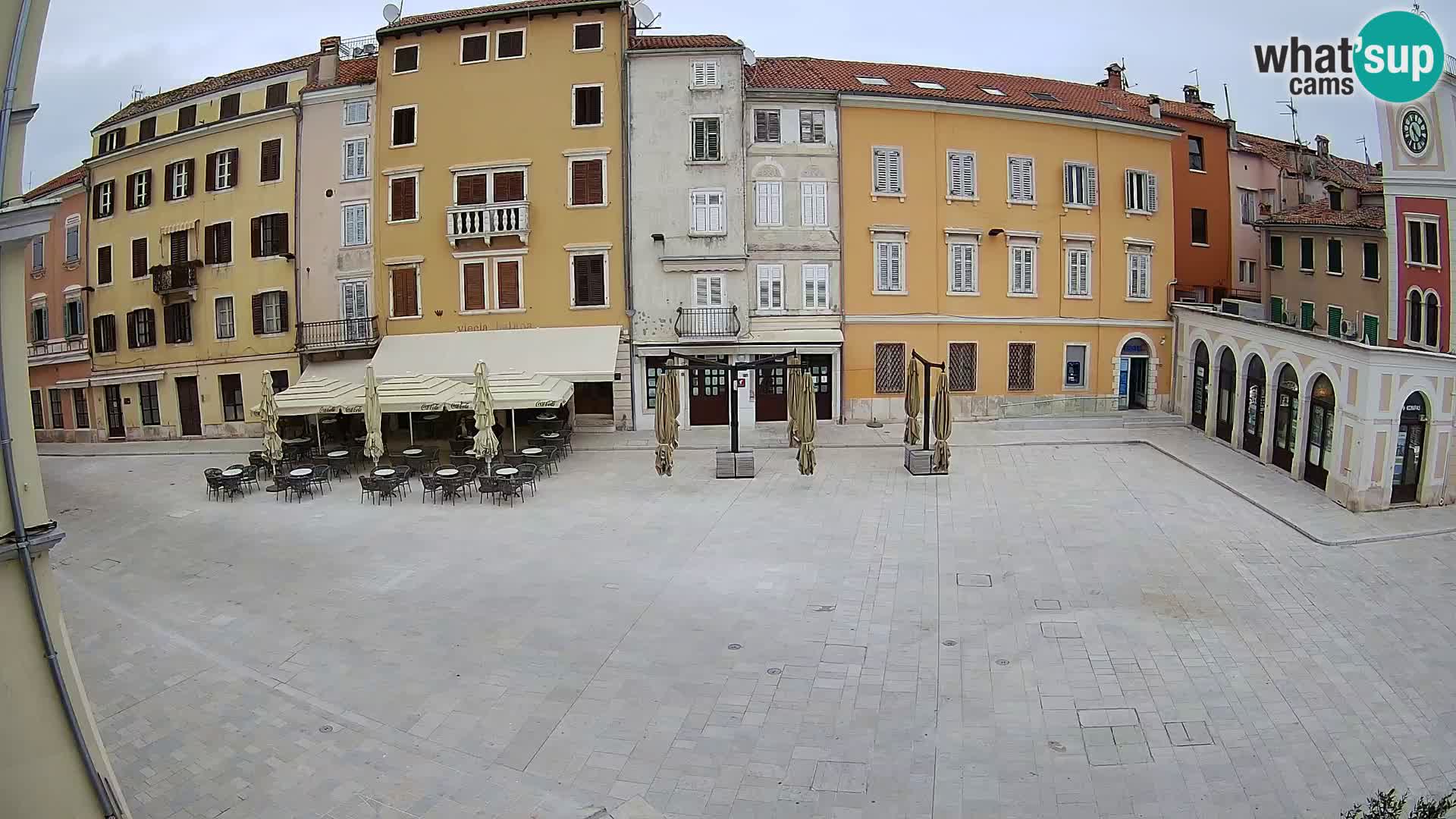 Webcam Rovinj Centar – glavni trg