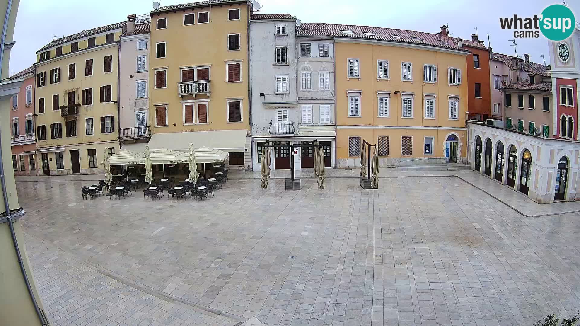 Webcam Rovinj Center – Plaza Principal