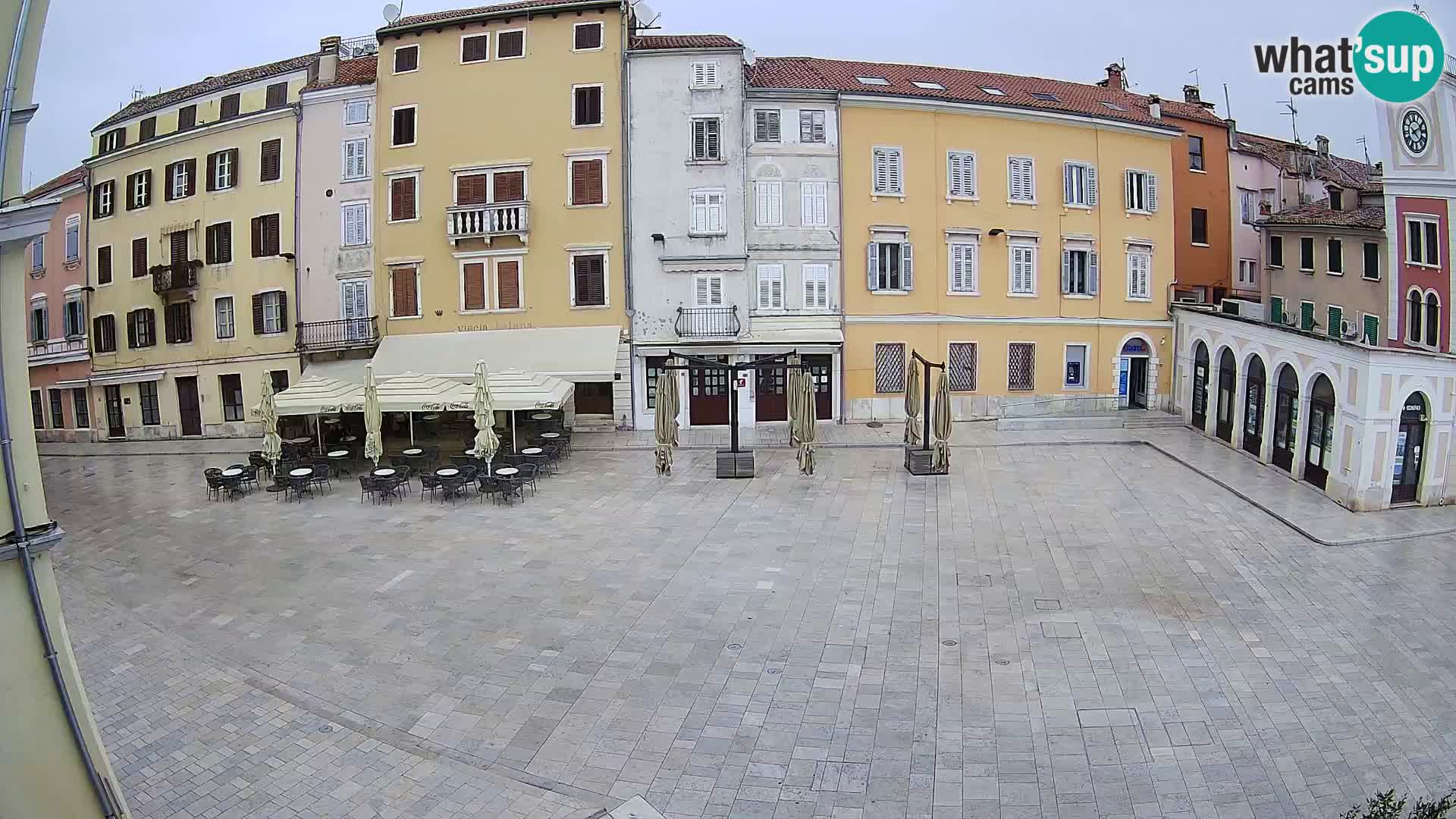 Webcam Rovinj Center – Plaza Principal