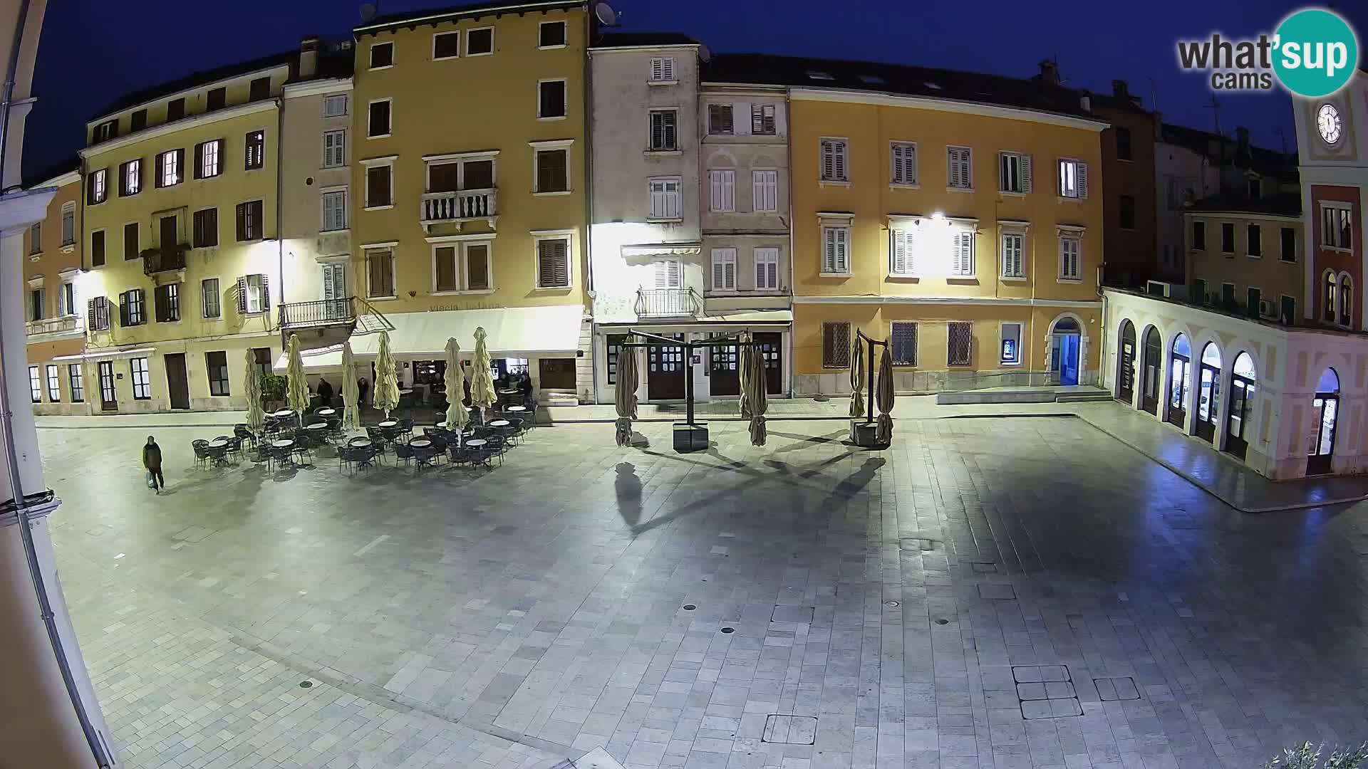 Webcam Rovinj Zentrum – Hauptplatz in Echtzeit