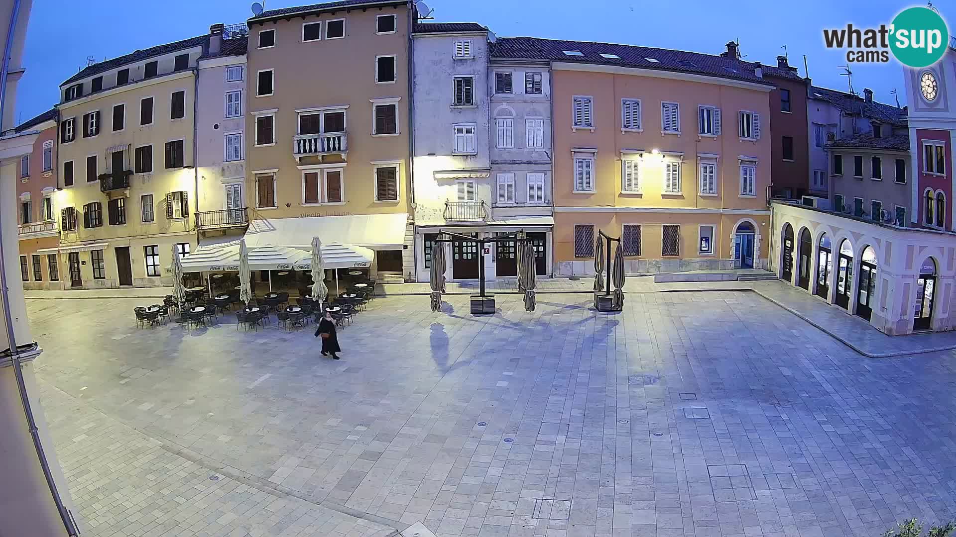 Webcam Rovinj Center – Plaza Principal