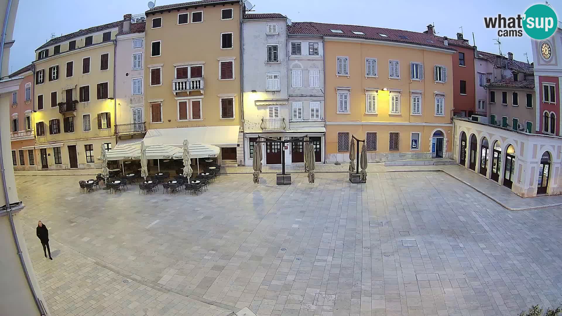 Rovinj Center Webcam – Main Square