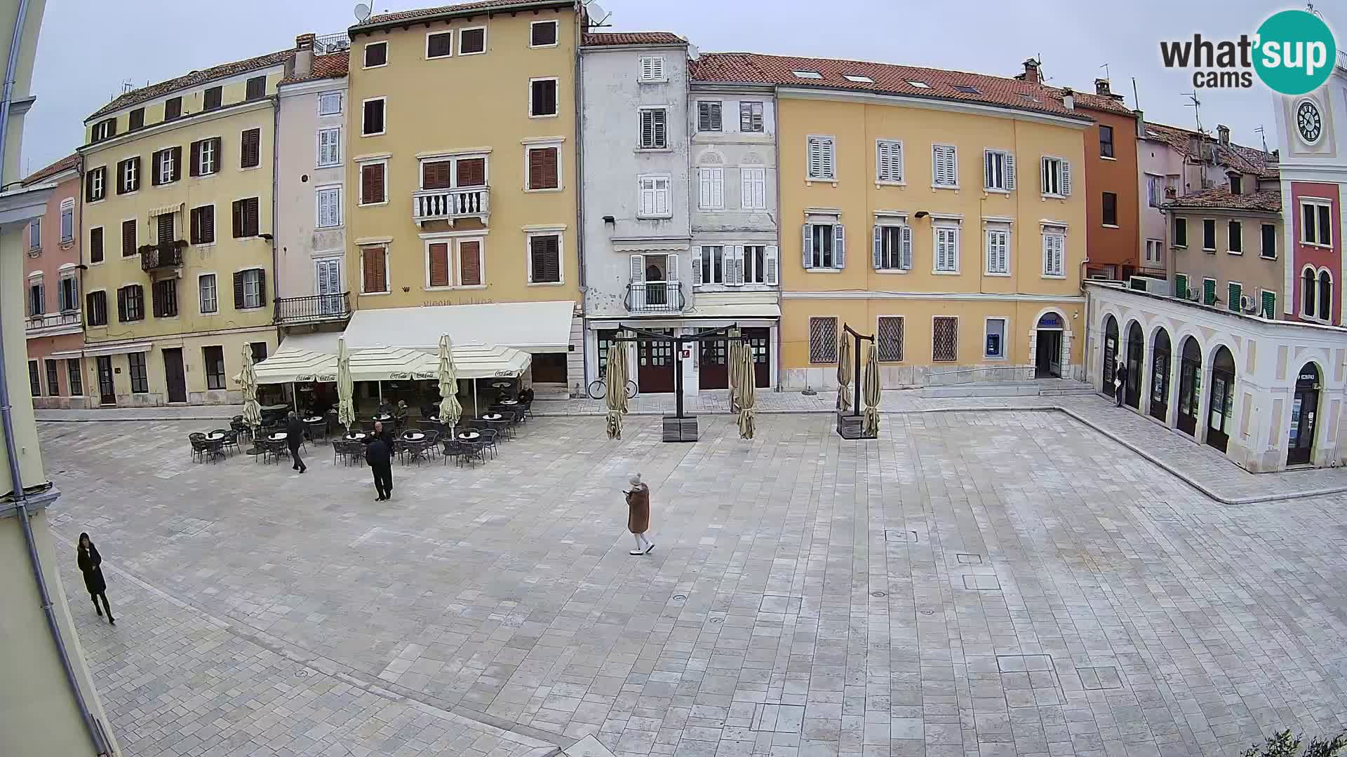 Spletna kamera Rovinj Center – Glavni trg