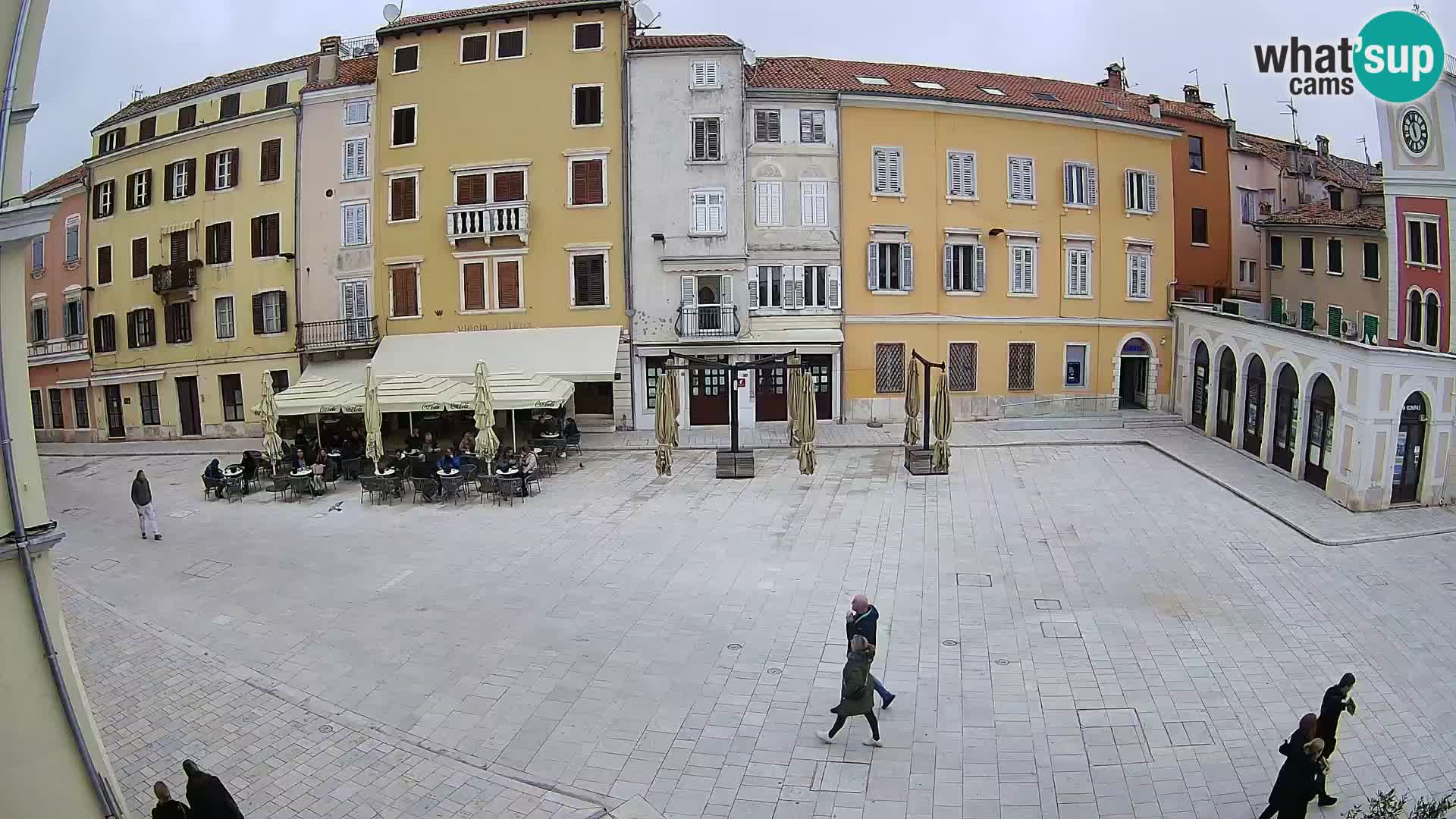 Webcam Rovinj Center – Plaza Principal