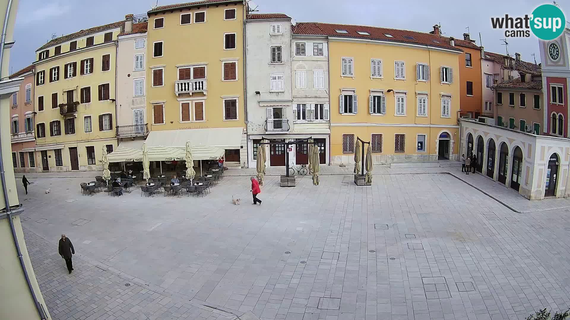 Webcam Rovinj Center – Plaza Principal