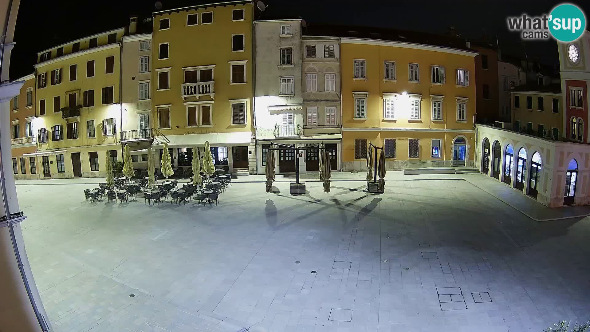 Webcam Rovinj Zentrum – Hauptplatz in Echtzeit