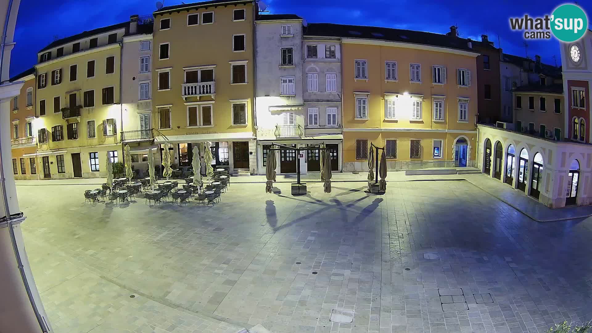 Webcam Rovinj Zentrum – Hauptplatz in Echtzeit