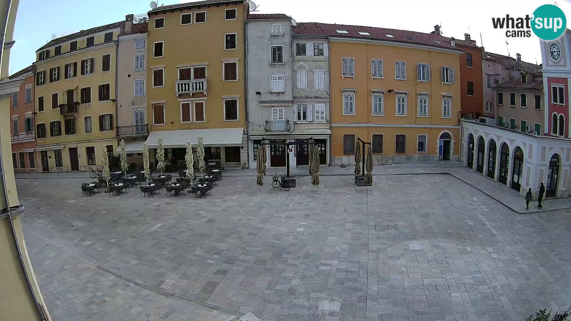 Webcam Rovinj Center – Plaza Principal