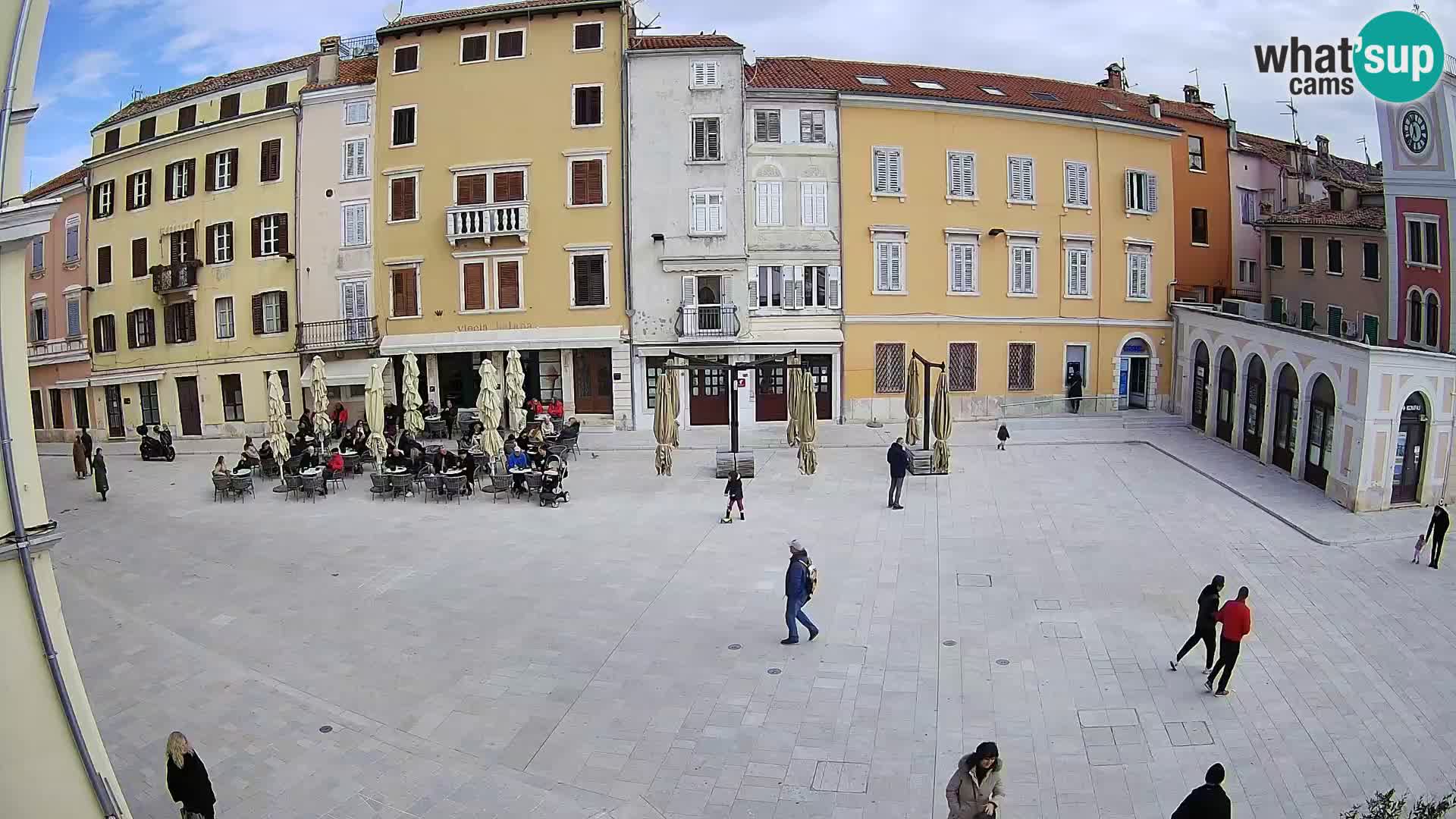 Webcam Rovinj Center – Plaza Principal