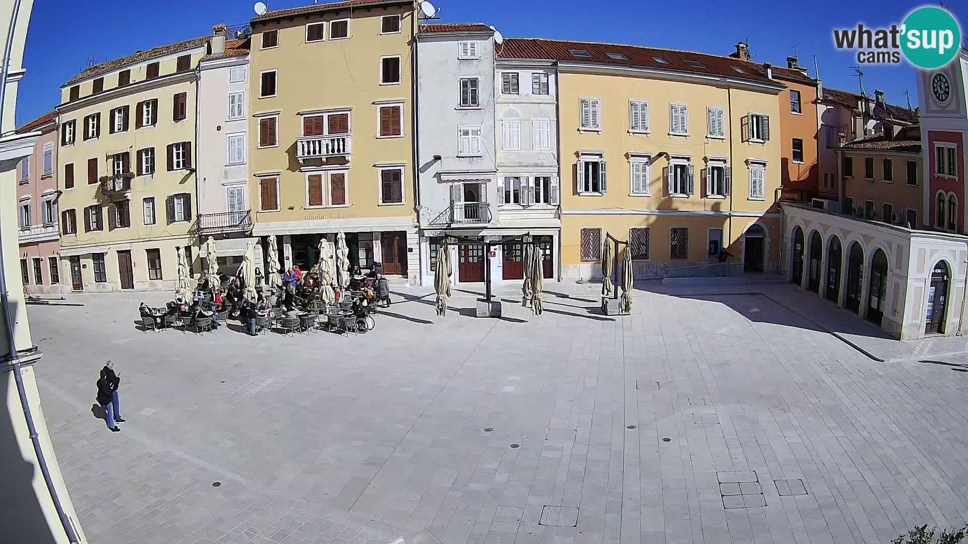 Webcam Rovinj Centre – Place Principale