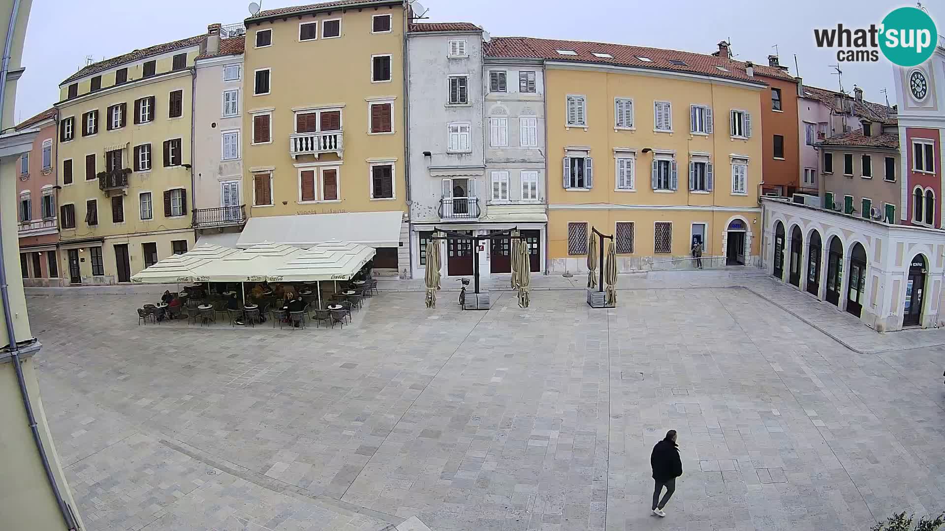 Webcam Rovinj Zentrum – Hauptplatz in Echtzeit