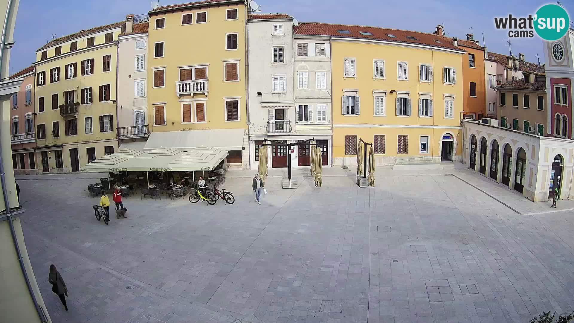 Webcam Rovinj Zentrum – Hauptplatz in Echtzeit