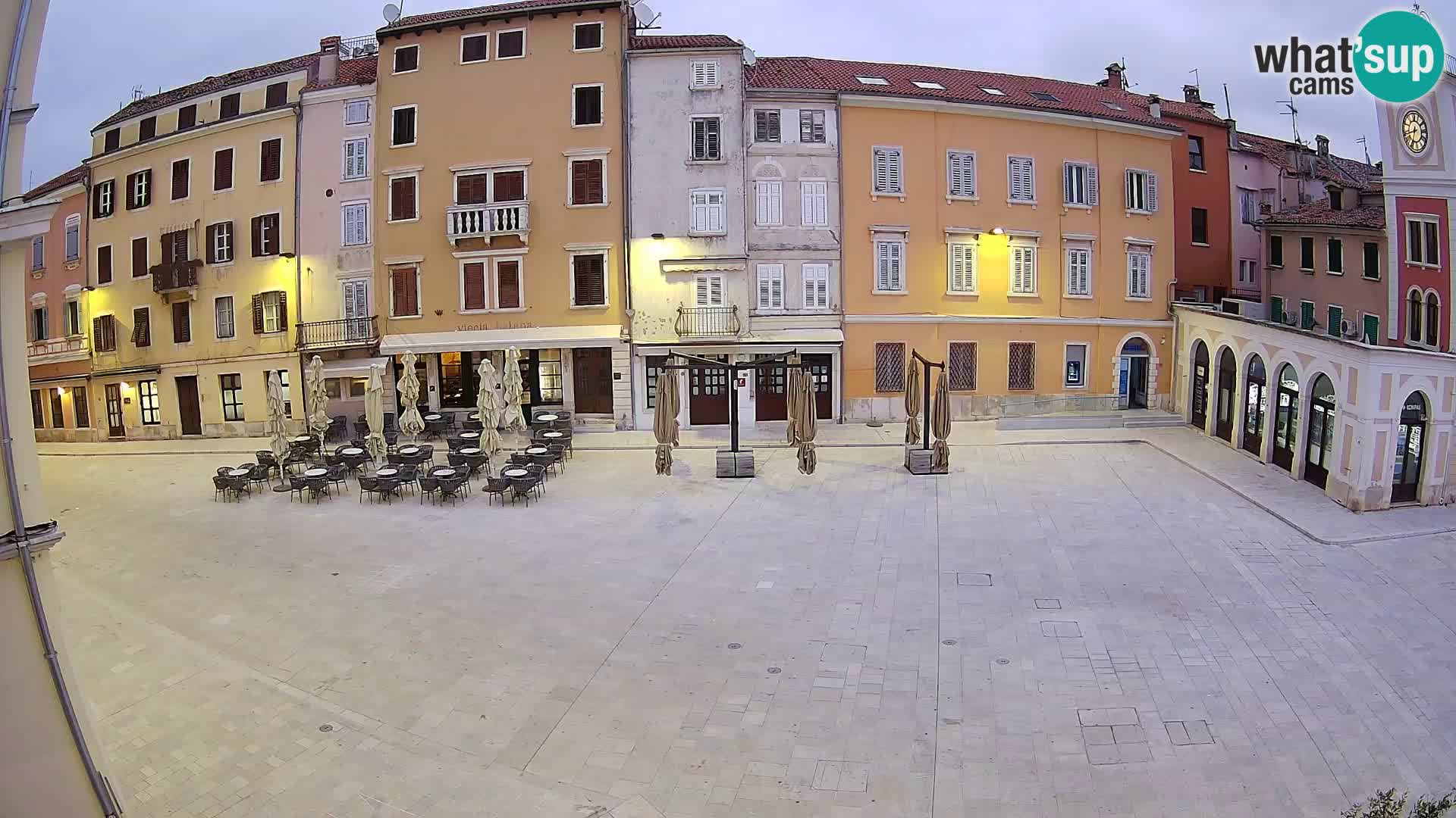 Rovinj Center Webcam – Main Square