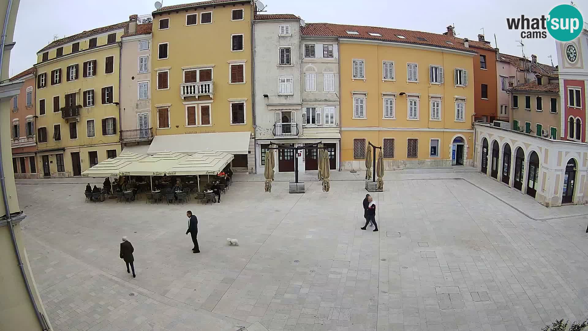 Webcam Rovigno Centro – Piazza Centrale